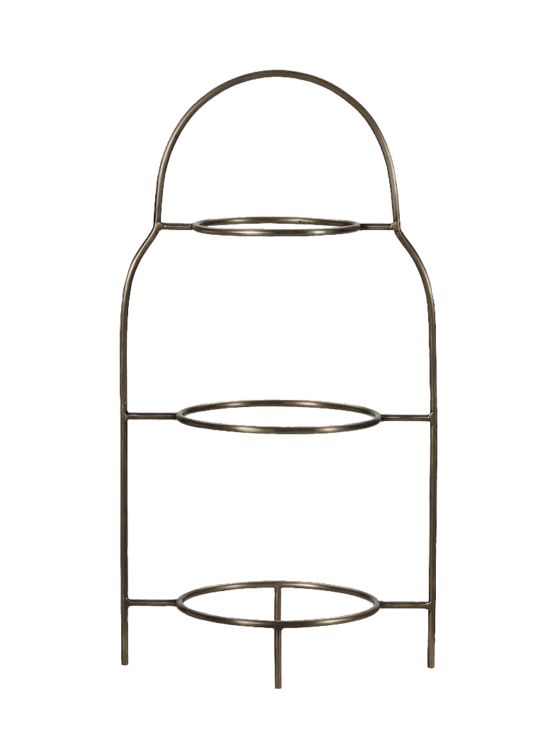 house doctor - Plate stand, HDSana, Antique brass finish - nach preis einkaufen - antique brass finish - 0