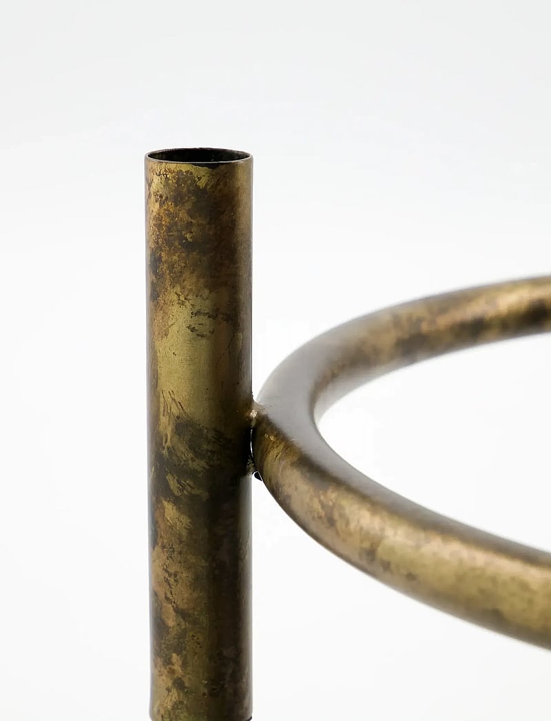 house doctor - Candle holder, HDMaxi, Advent, Antique brass finish - adventskerzen - antik mÄssingsfÄrg - 2