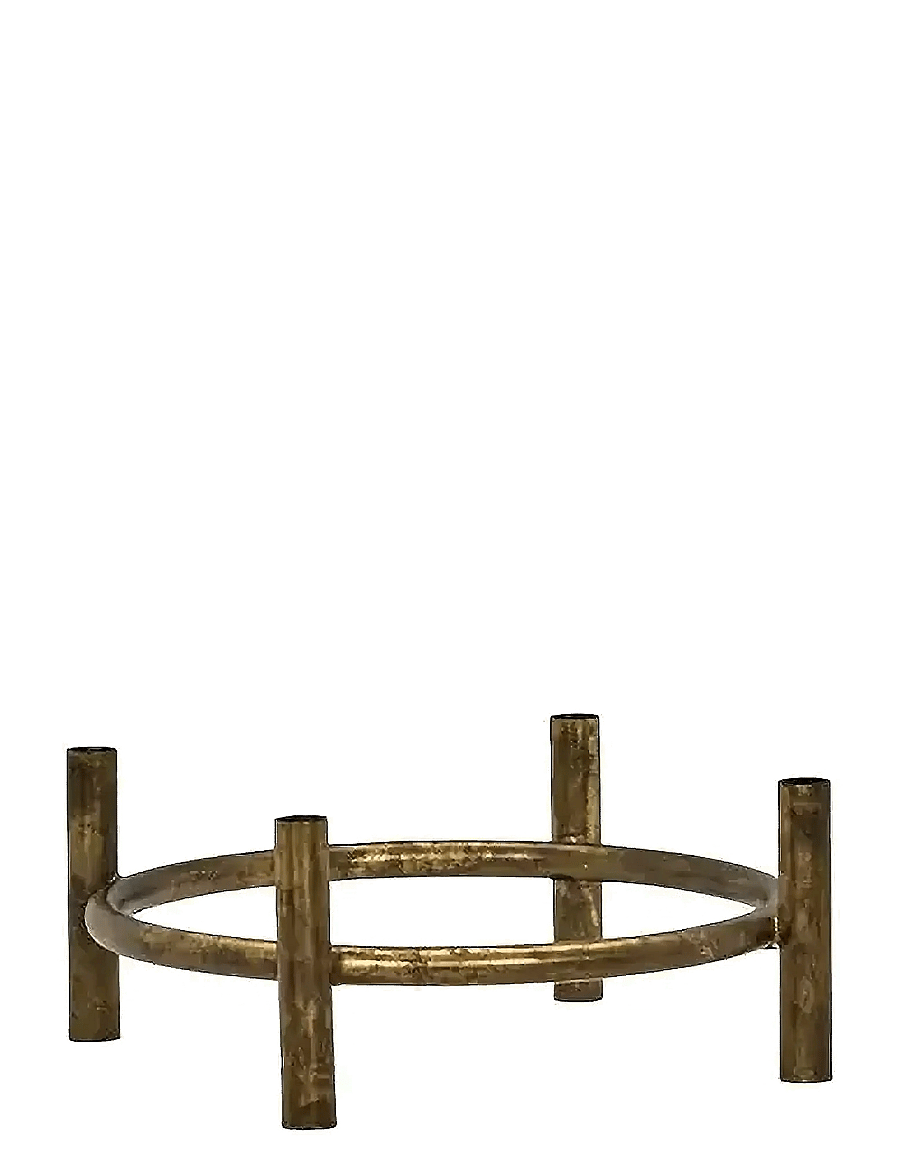 house doctor - Candle holder, HDMaxi, Advent, Anti - gold - 1