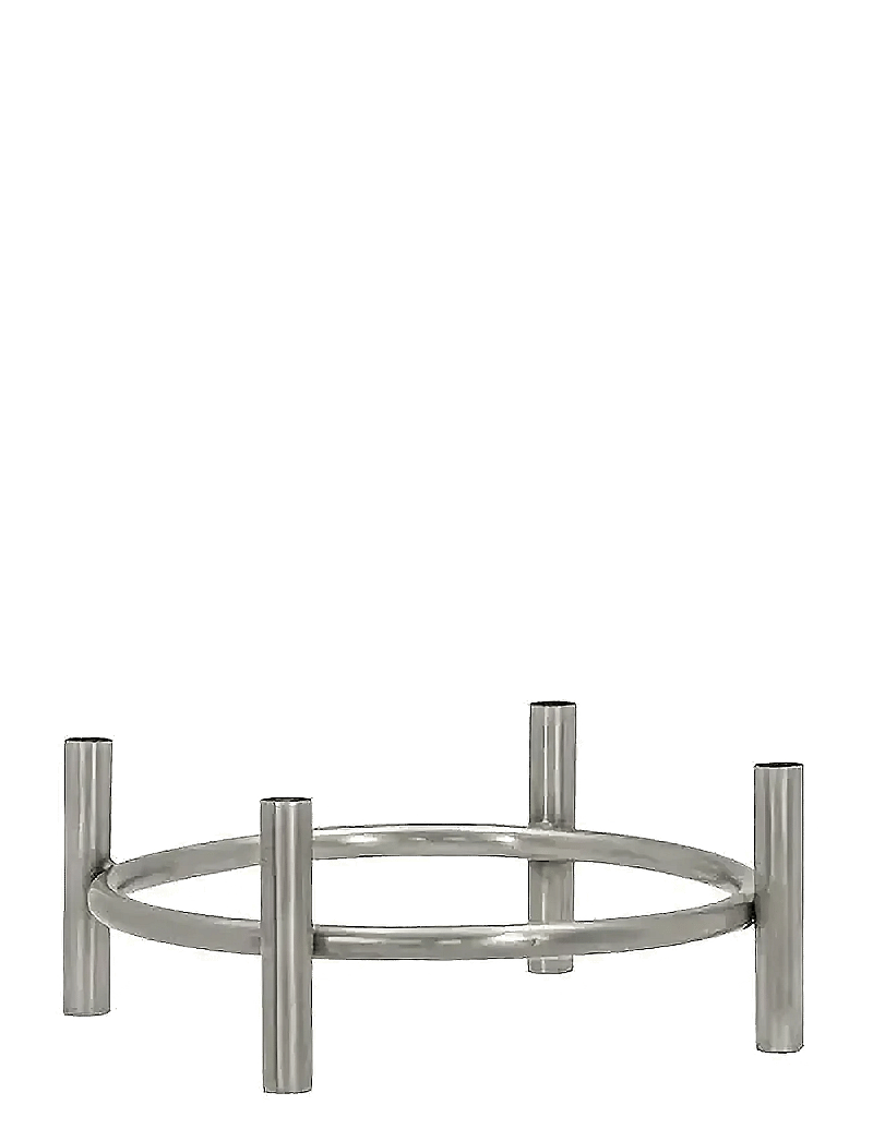 house doctor - Candle holder, HDMaxi, Advent, Antique silver - kerzenständer - antiksilver - 0