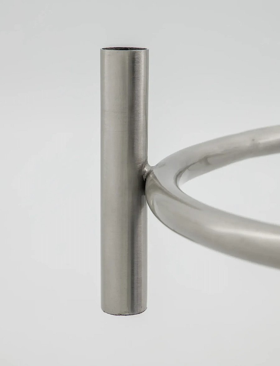 house doctor - Candle holder, HDMaxi, Advent, Anti - küünlajalad - silver - 2
