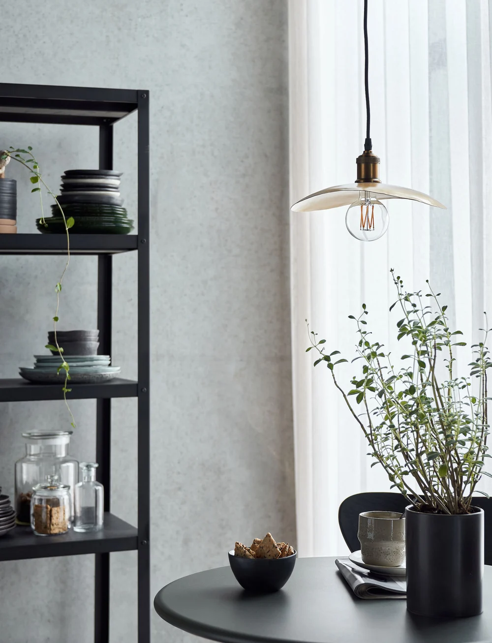 house doctor - Lampshade, Hatt, Antique brass - lambikuplid - antique brass - 1