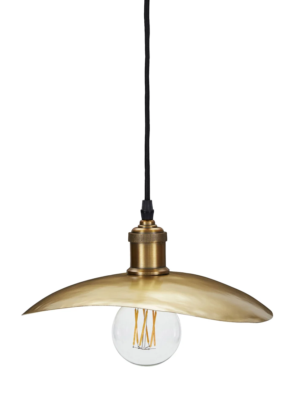 house doctor - Lampshade, Hatt, Antique brass - lambikuplid - antique brass - 3