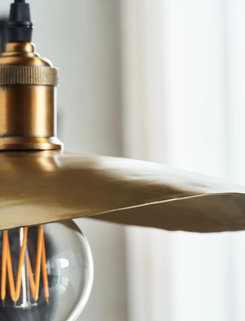 house doctor - Lampshade, Hatt, Antique brass - lambikuplid - antique brass - 5