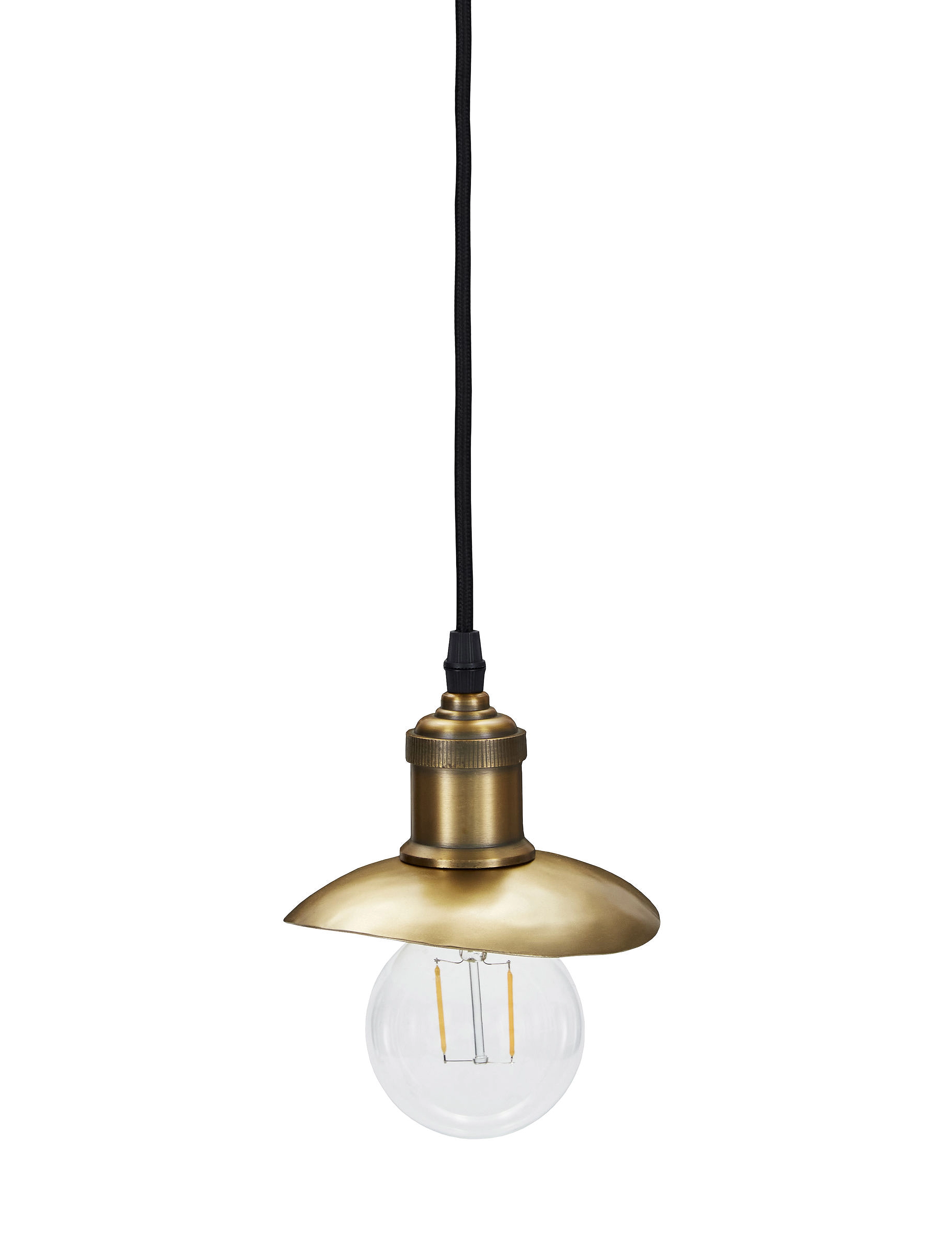 house doctor - Lampshade, HDHatt, Antique brass - lampenschirme - antique brass - 3