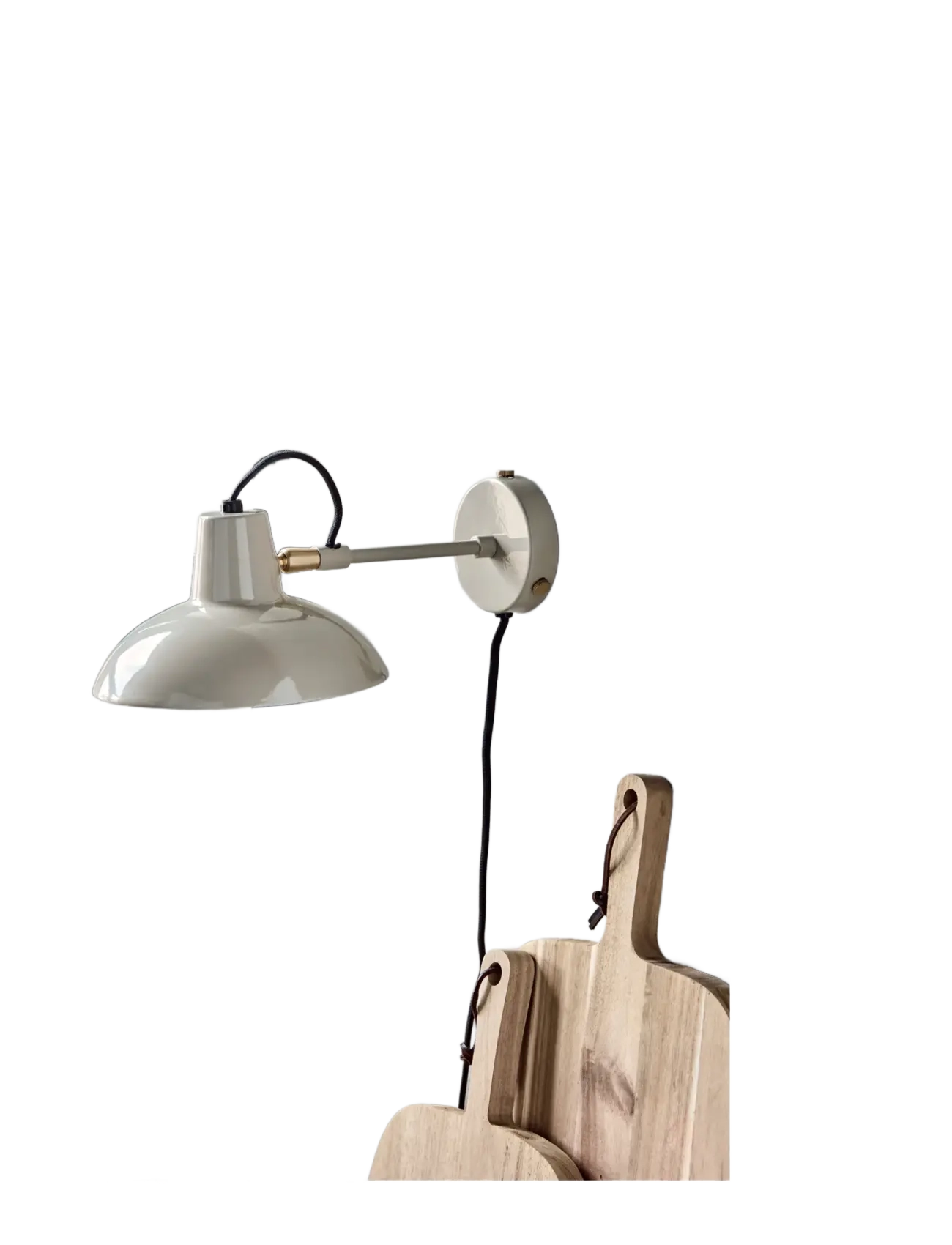 house doctor - Wall lamp, HDDesk, Grey - wandleuchten - grey - 5