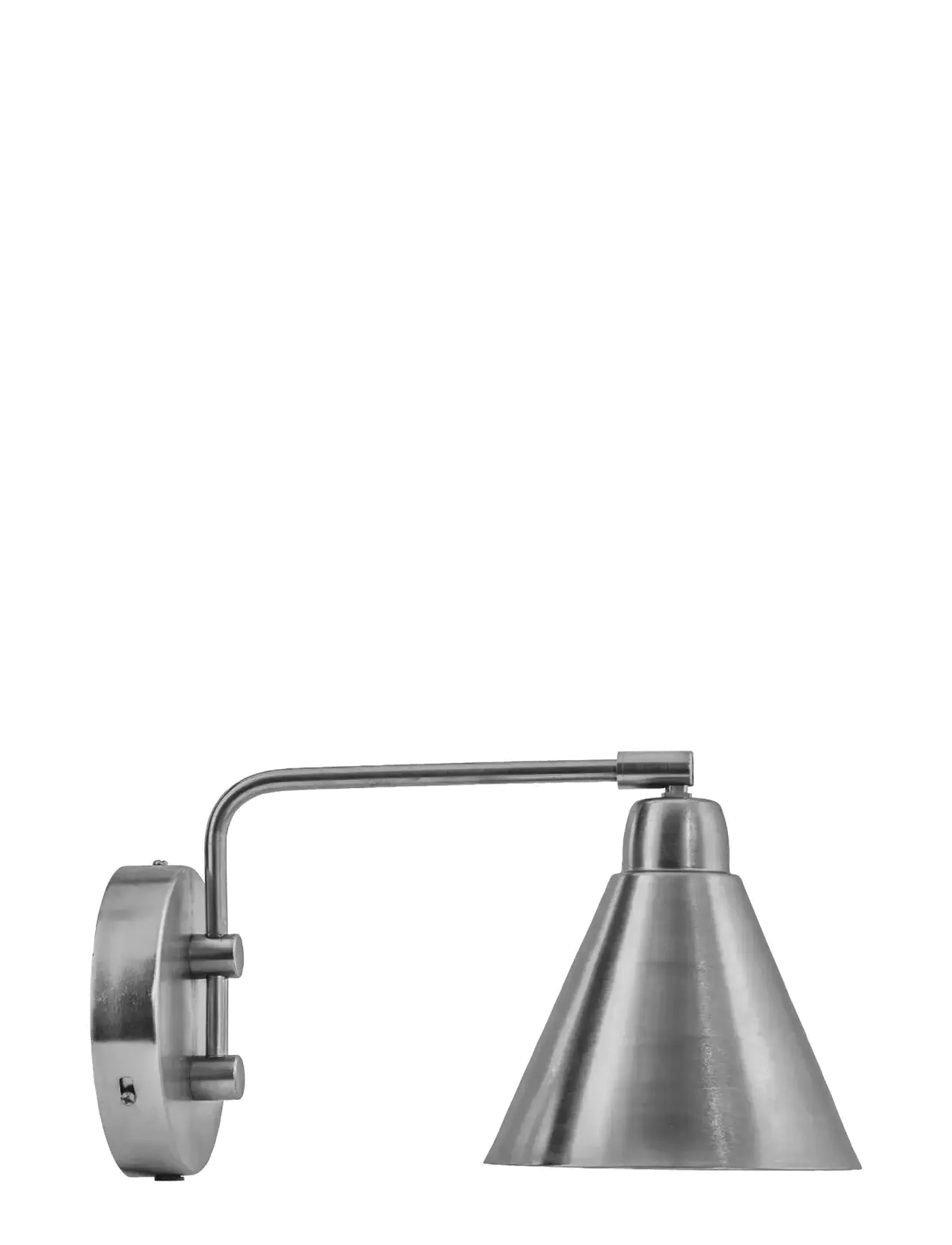 HOUSE DOCTOR Væglampe, Hdgame, Børstet Sølvfinish Silber - One Size - Unisex
