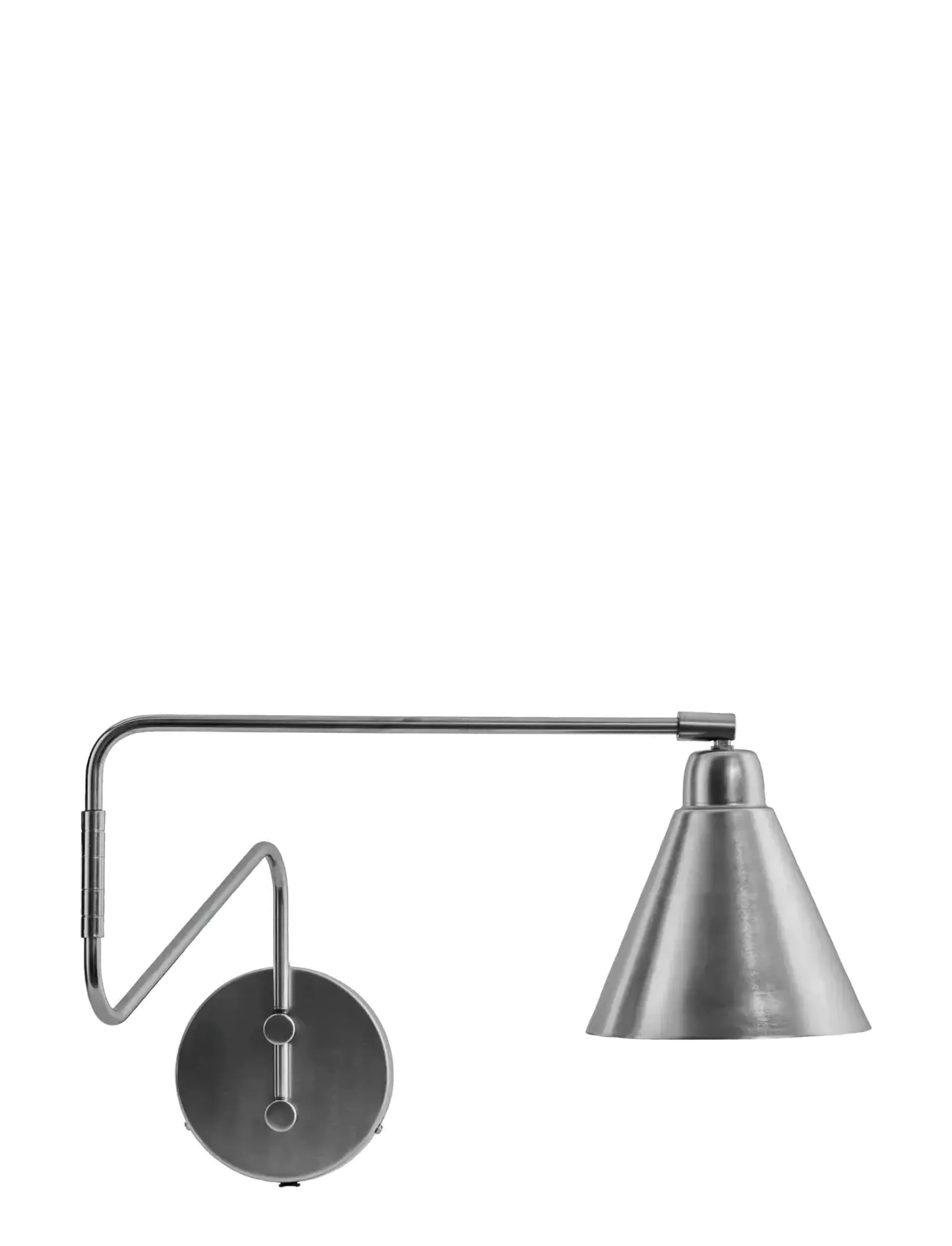 HOUSE DOCTOR Væglampe, Hdgame, Børstet Sølvfinish Silber - One Size - Unisex
