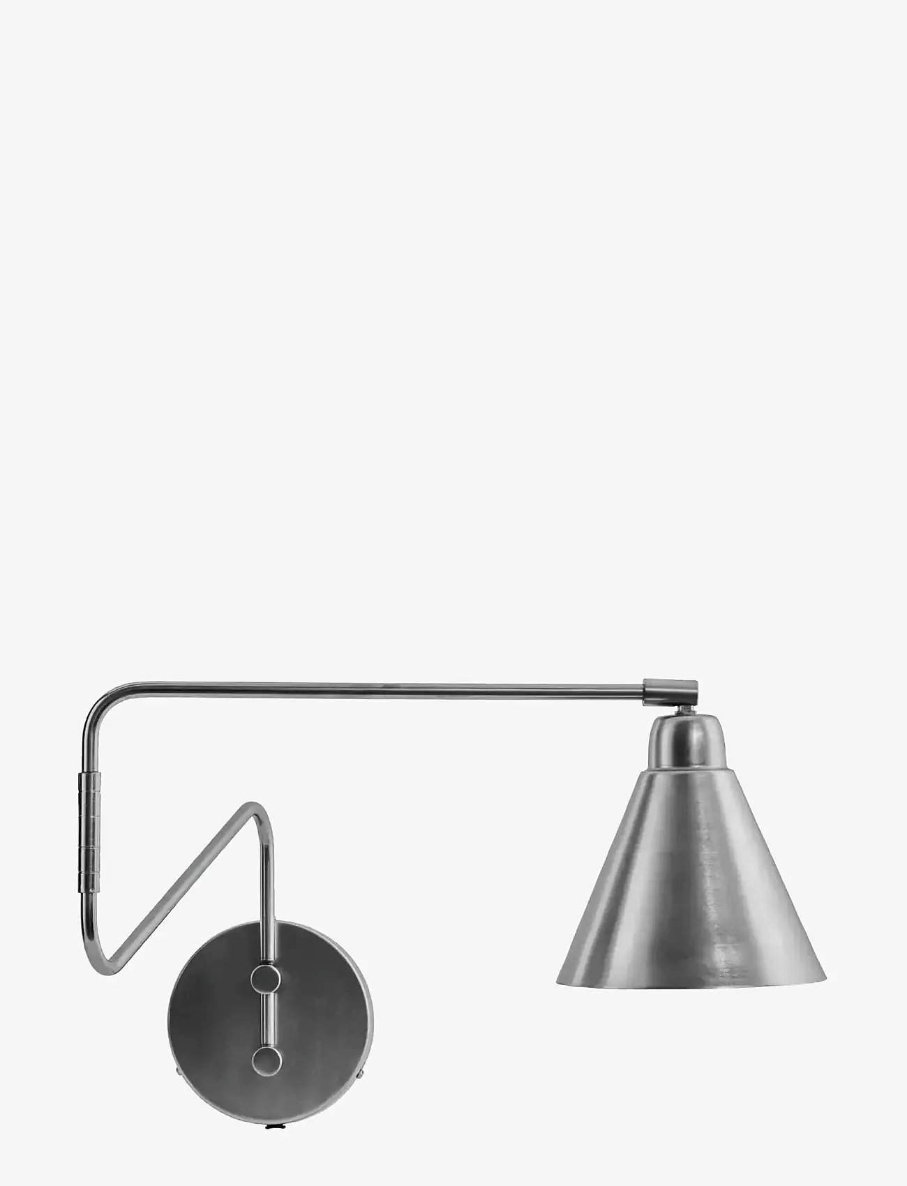 house doctor - Væglampe, HDGame, Børstet sølvfinish - wall lamps - brushed silver finish - 1