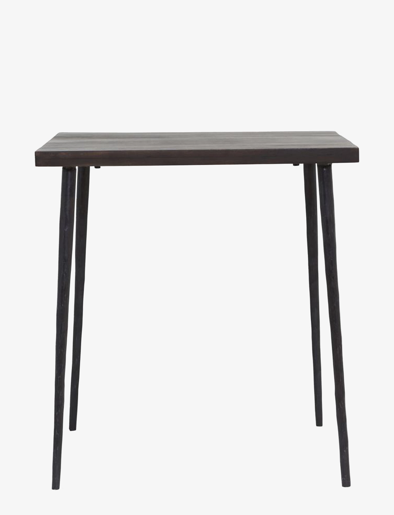house doctor Cafe Table, Hdslated, Black Stain, Sidebord og lille bord, Sort, Str: ONE SIZE