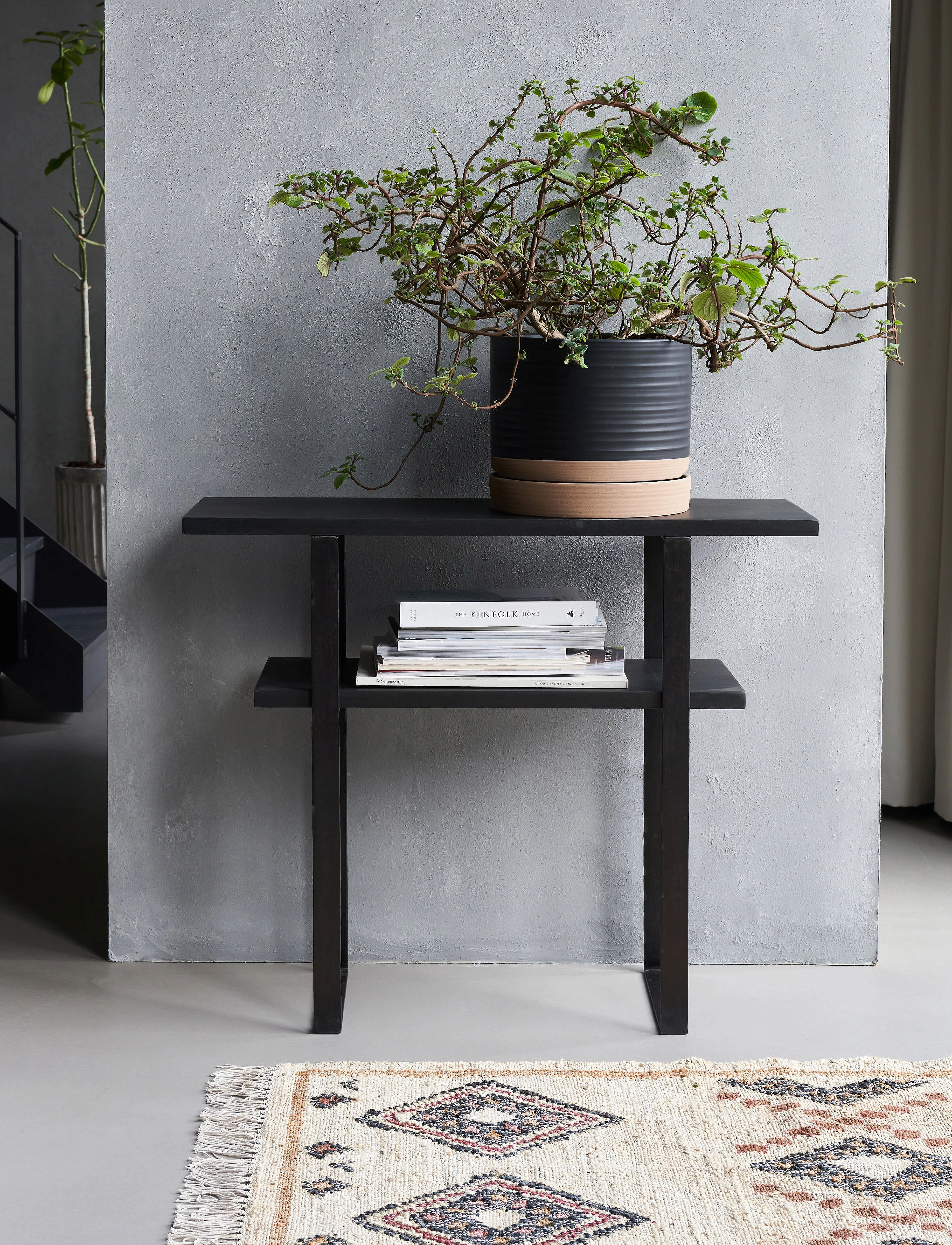 house doctor Konsolbord, Hdwoda, Sort, One Size, Tables, Schwarz - Side Tables & Small Homeware