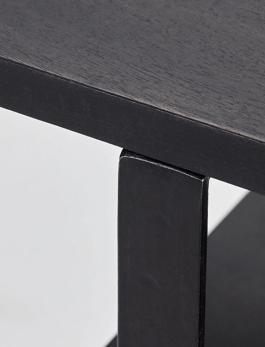 house doctor - Console table, HDWoda, Black - beistelltische & kleine tische - black - 3