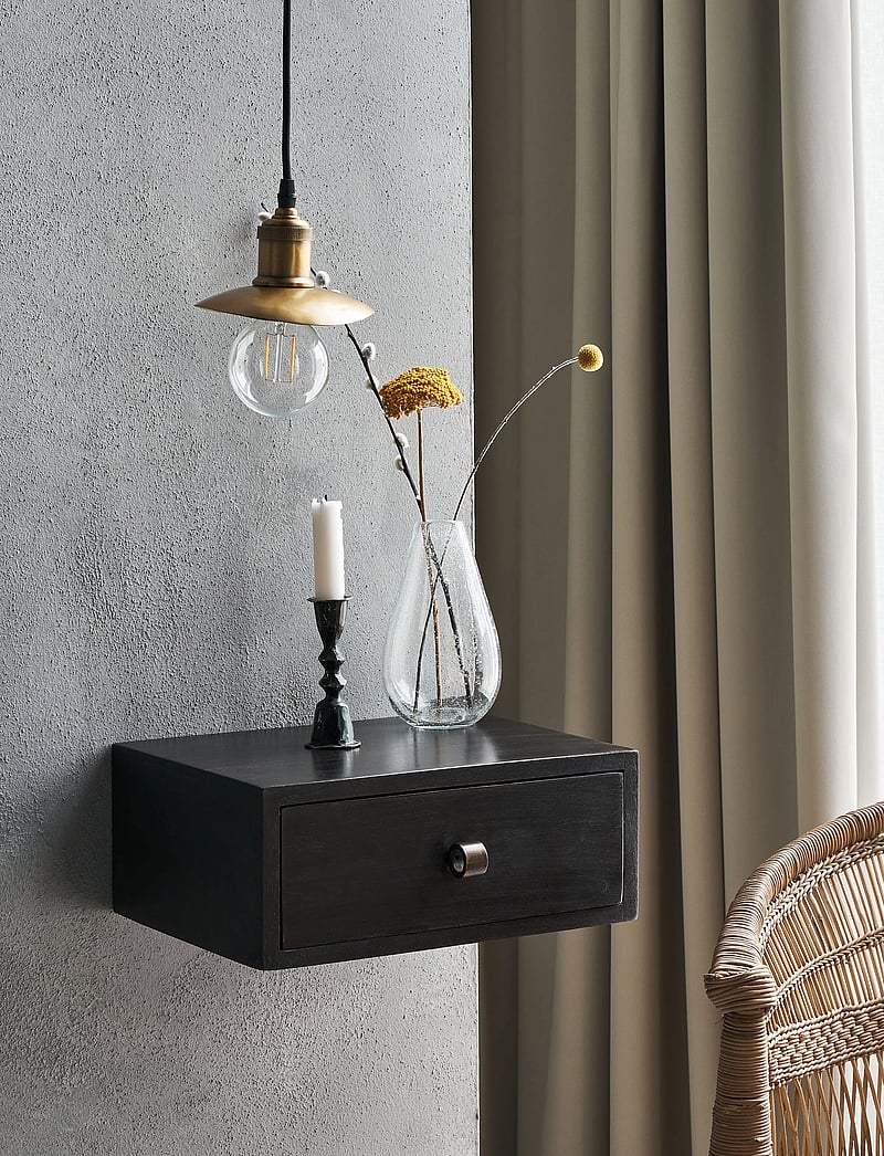 house doctor - Side table, Bedsi, Black - nach preis einkaufen - black - 1