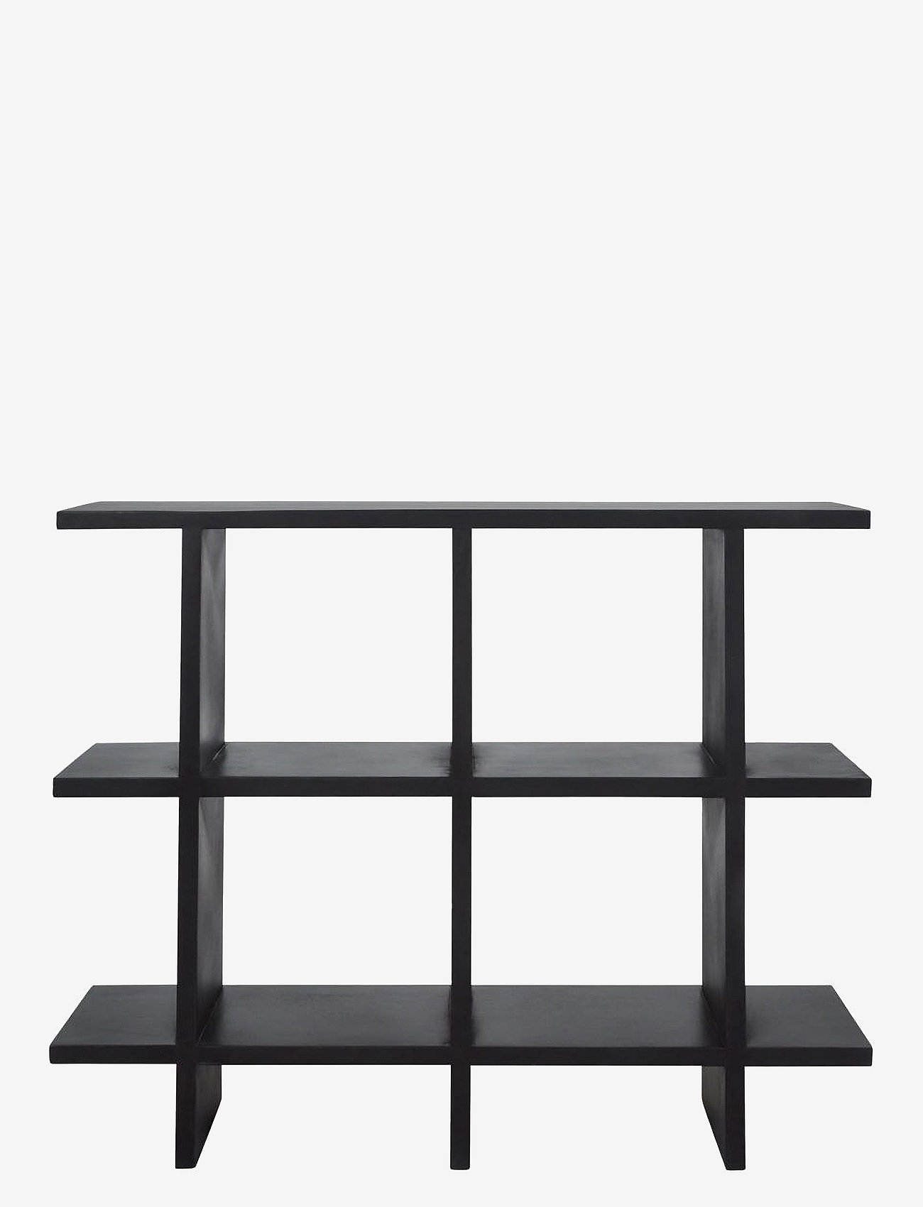 house doctor - Console table, HDSet, Black - hyllor - black - 0