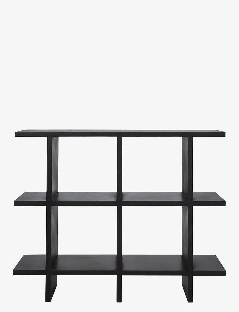 house doctor - Console table, HDSet, Black - geymsla og hillur - black - 1