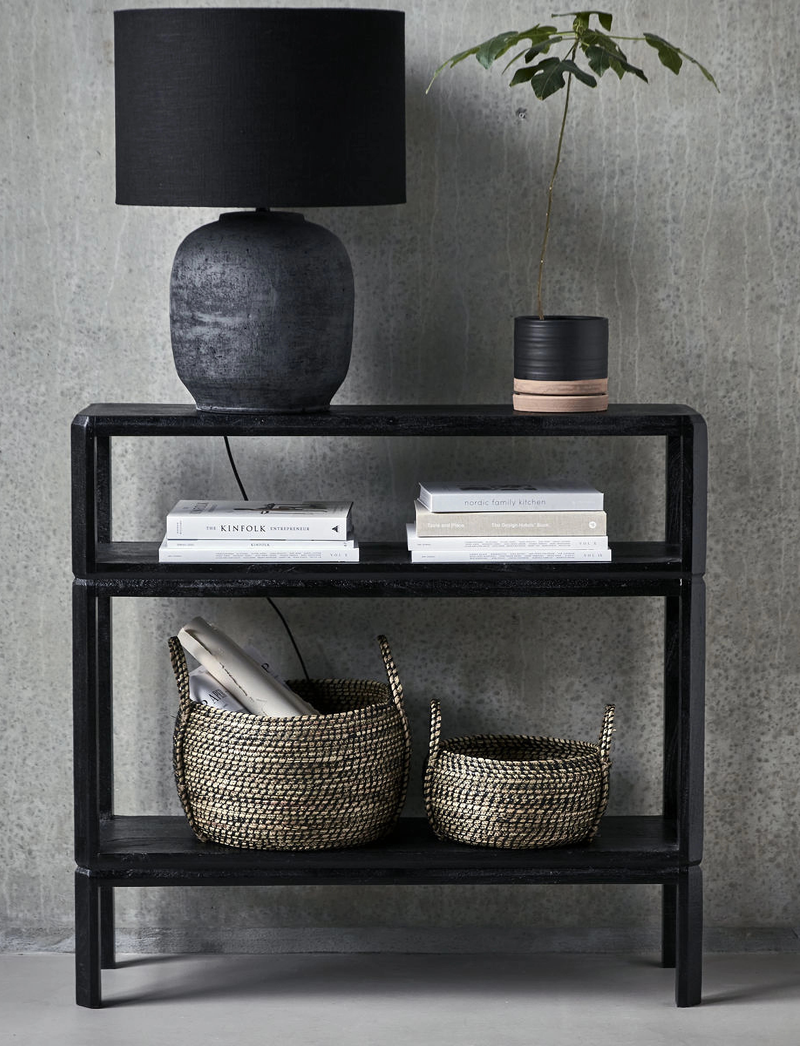 house doctor - Konsol, HDMono, Svart - black - 2