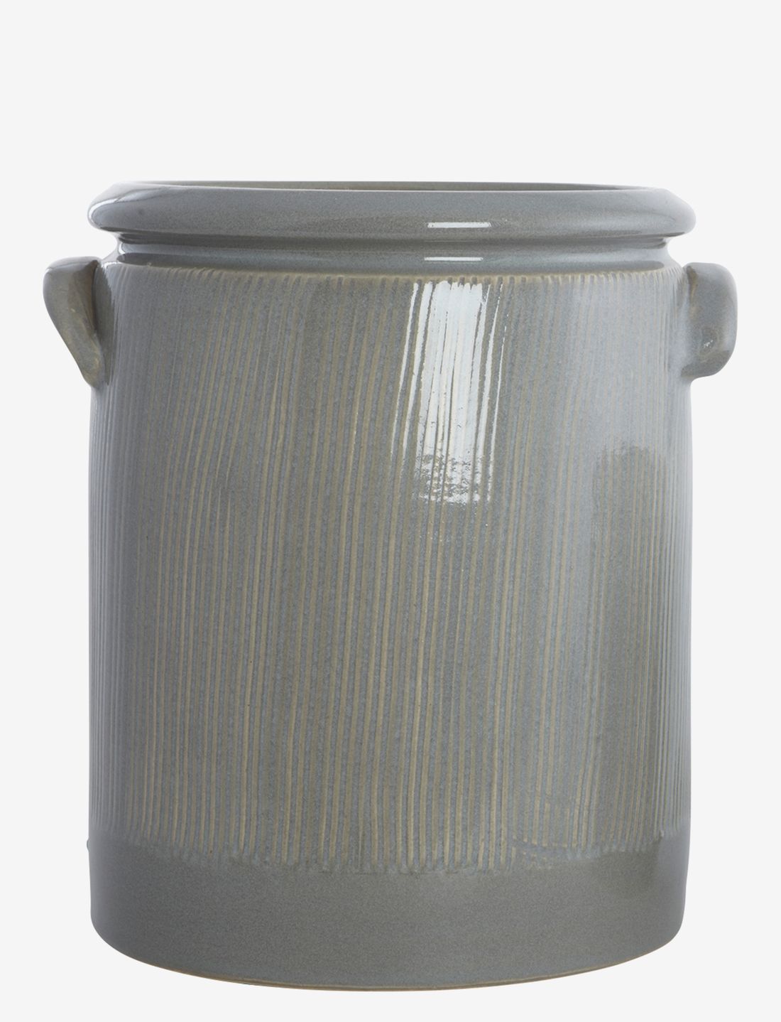 house doctor - Pottery M Planter - plant pots - light grey - 0
