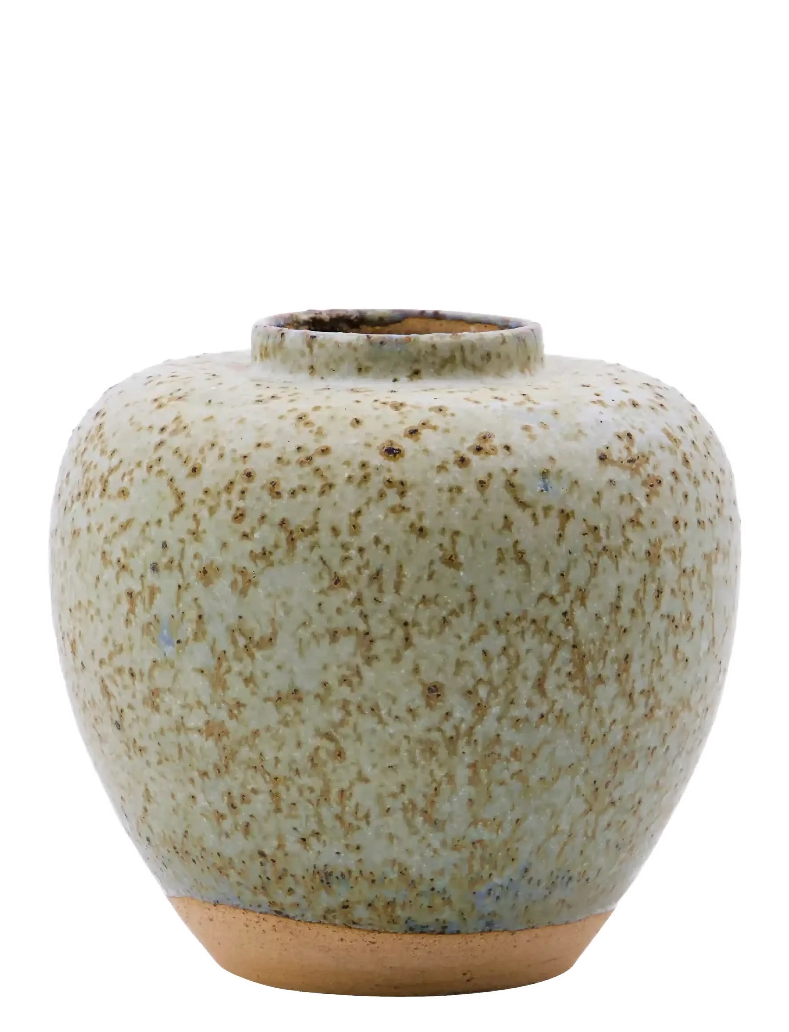HOUSE DOCTOR Vase, Hdtino, Grå Patterned - H9.0CM - Unisex