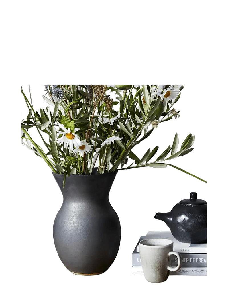house doctor - Vase, HDCorp, Black - vasen - black - 1