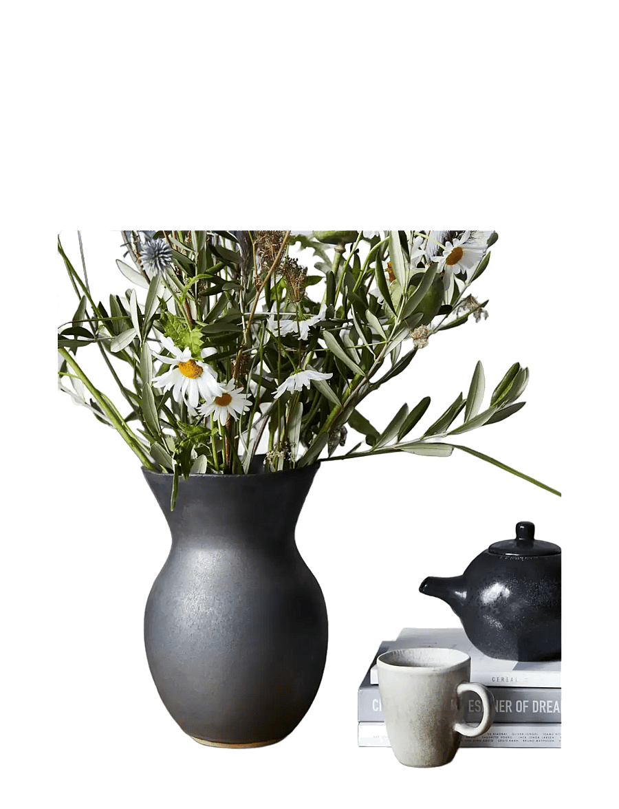house doctor - Vase, HDCorp, Black - vaasid - black - 1