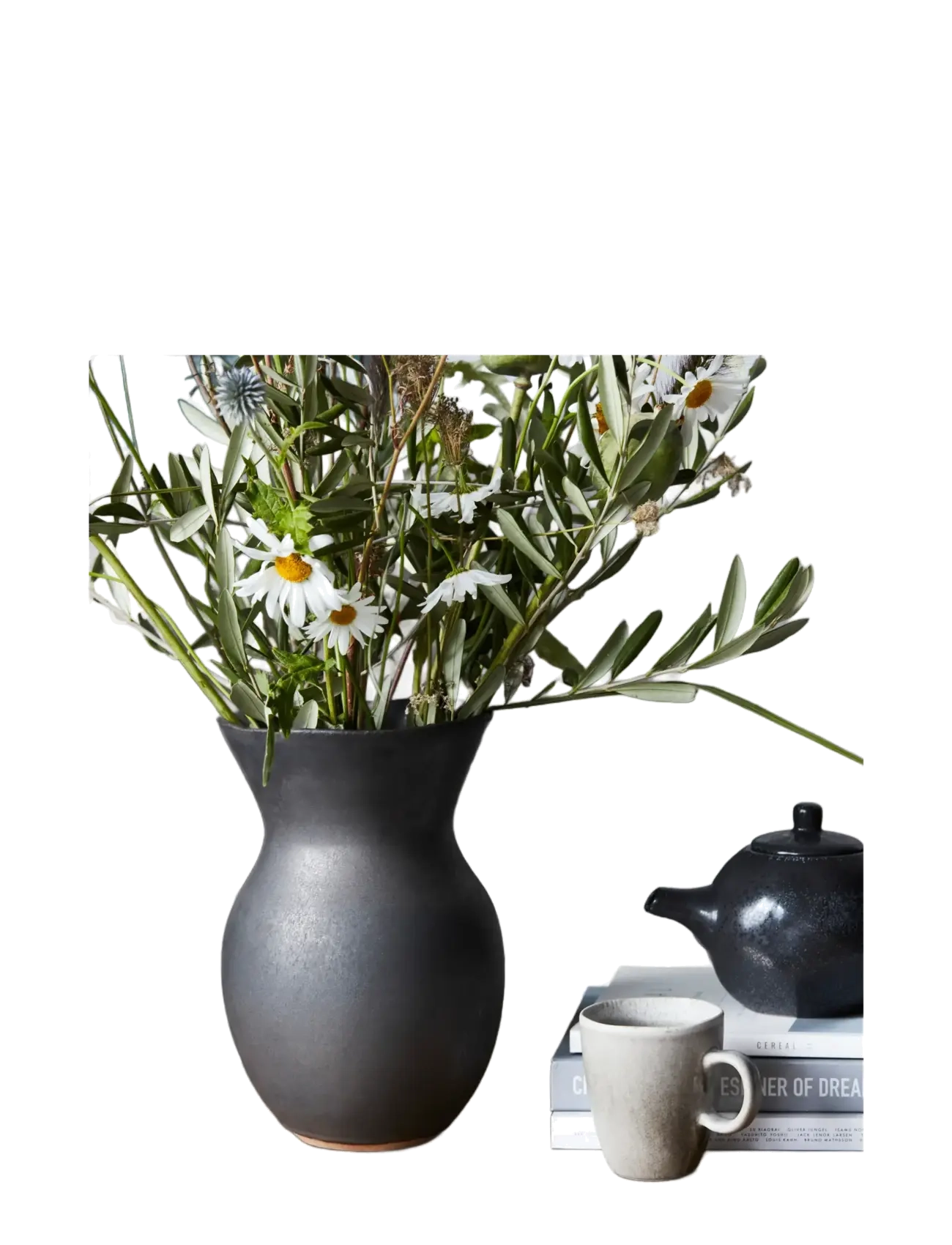 house doctor - Vase, HDCorp, Sort - vaser - black - 1