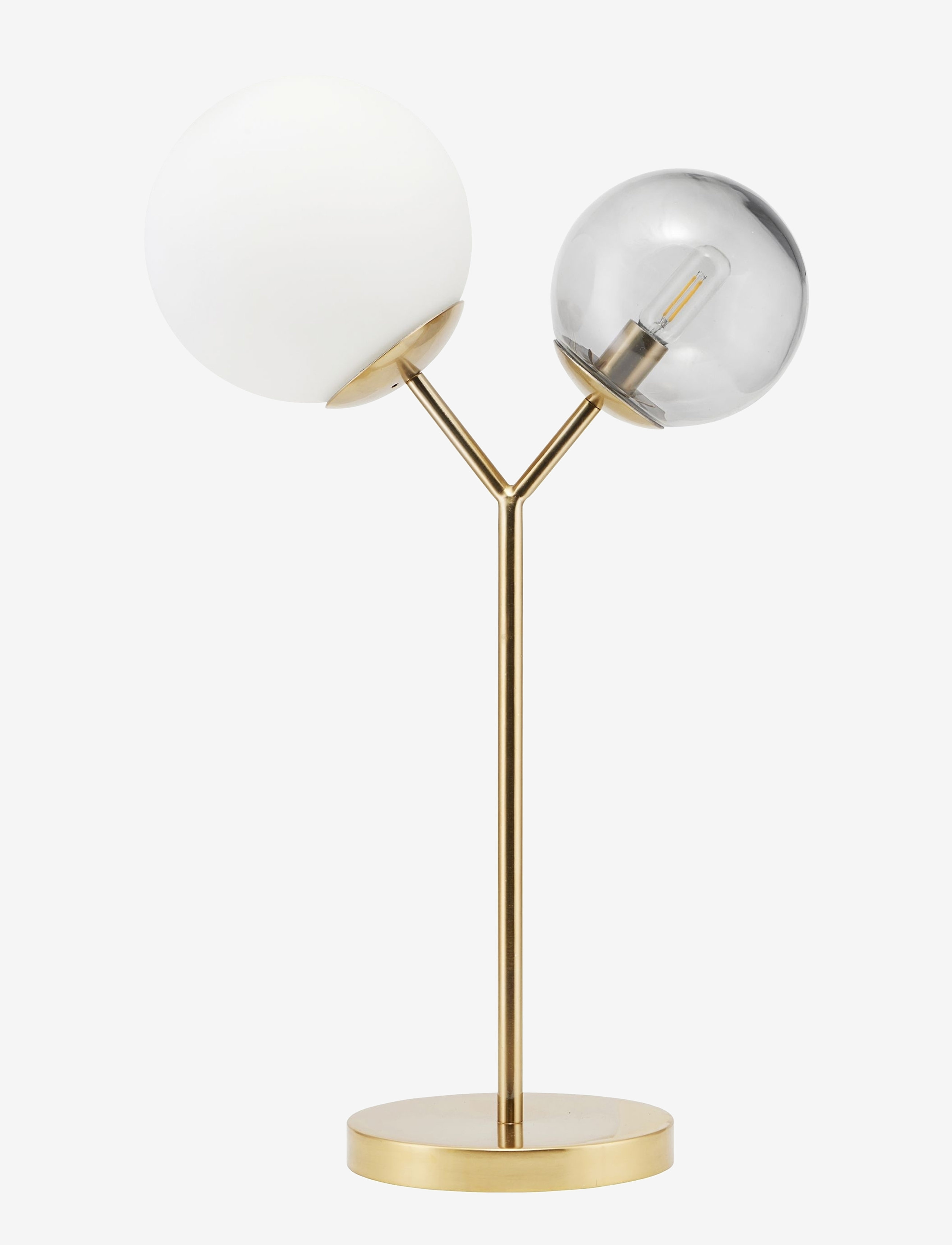 Twice bordslampa - BRASS