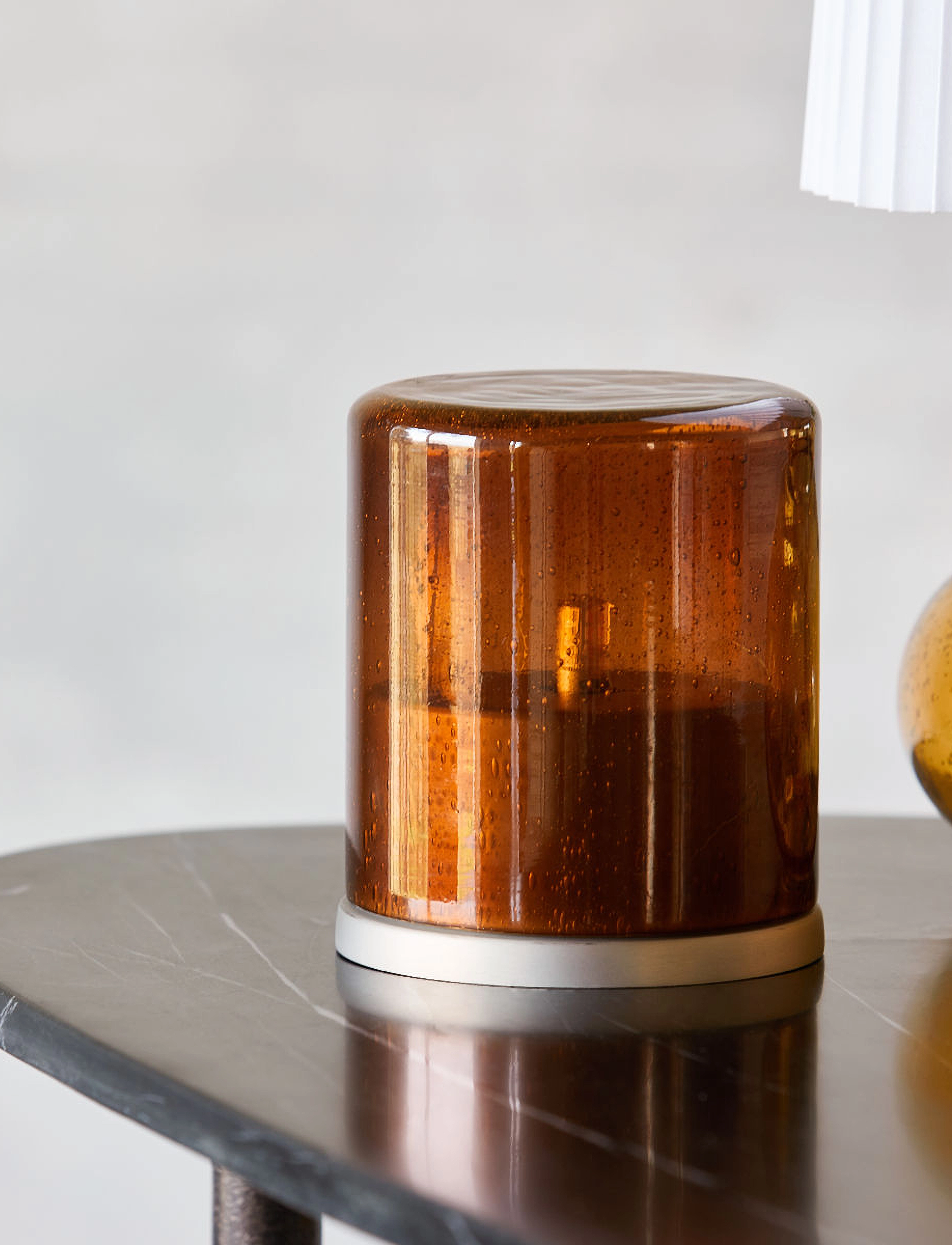 house doctor - Table lamp, Petit - amber - 1