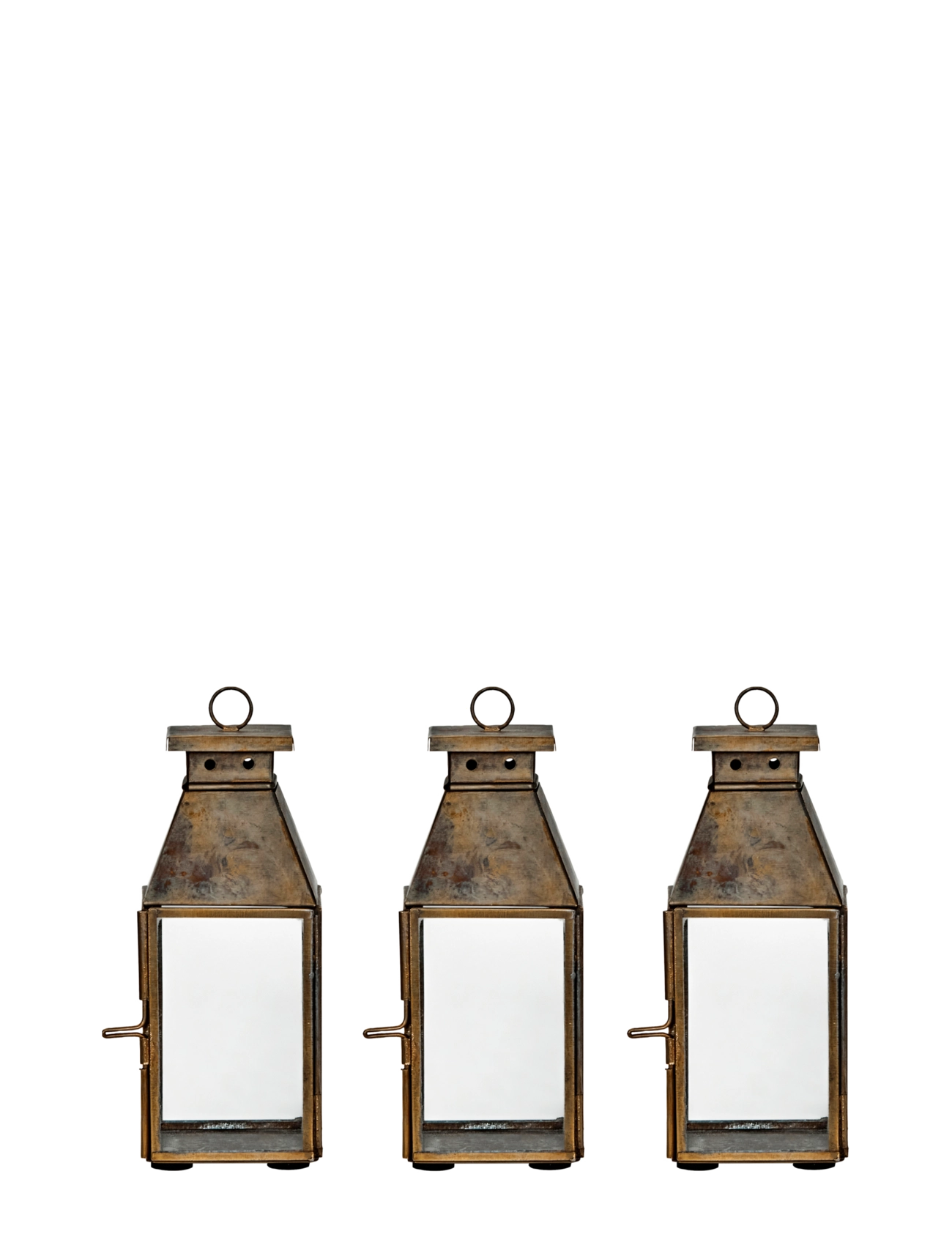 house doctor - Lanterns, HDTilka, Antique brass - lanternes - antique brass finish - 2