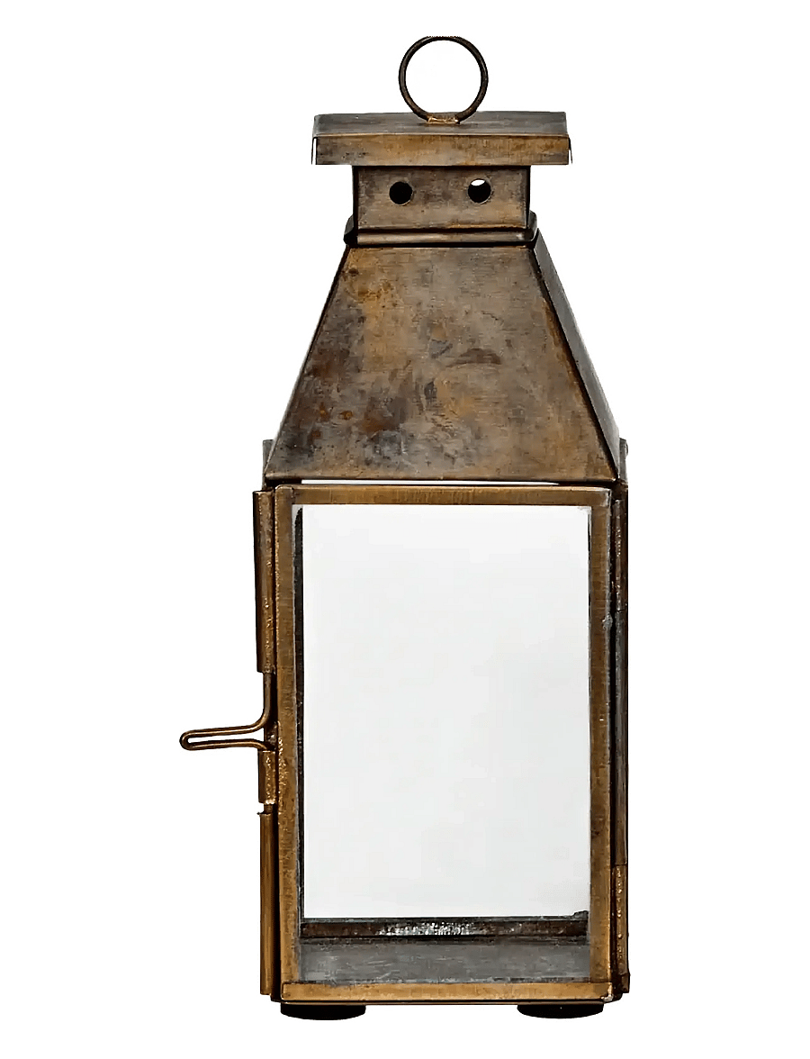 house doctor - Lanterns, HDTilka, Antique brass - laternad - antique brass finish - 4