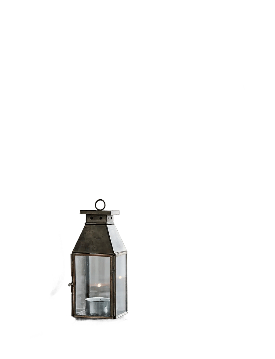 house doctor - Lanterns, HDTilka, Antique brass - laternad - antique brass finish - 5