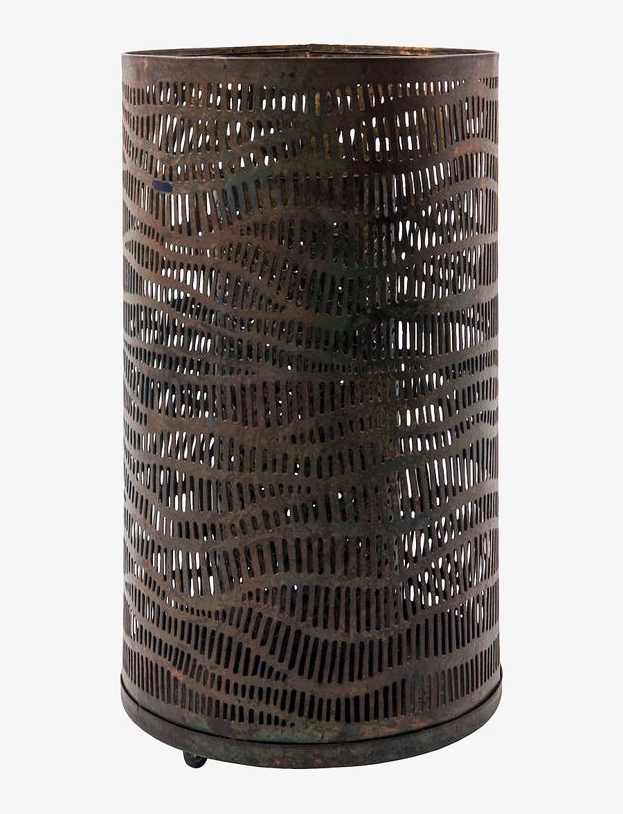 house doctor - Candle holder, HDErna, Antique brown - antique brown - 0