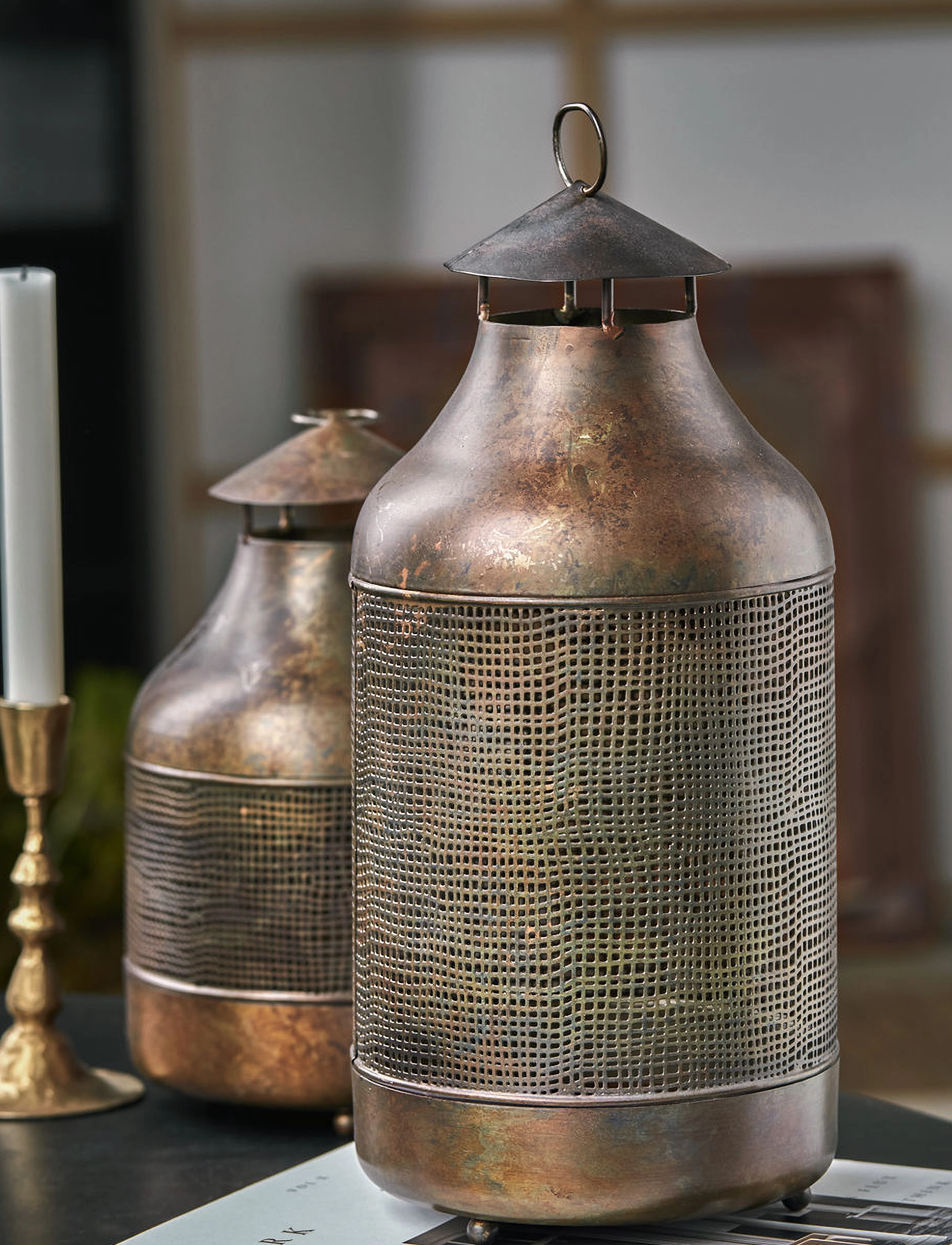 house doctor - Hurricane, HDNett, Antik brun - antique brown - 1