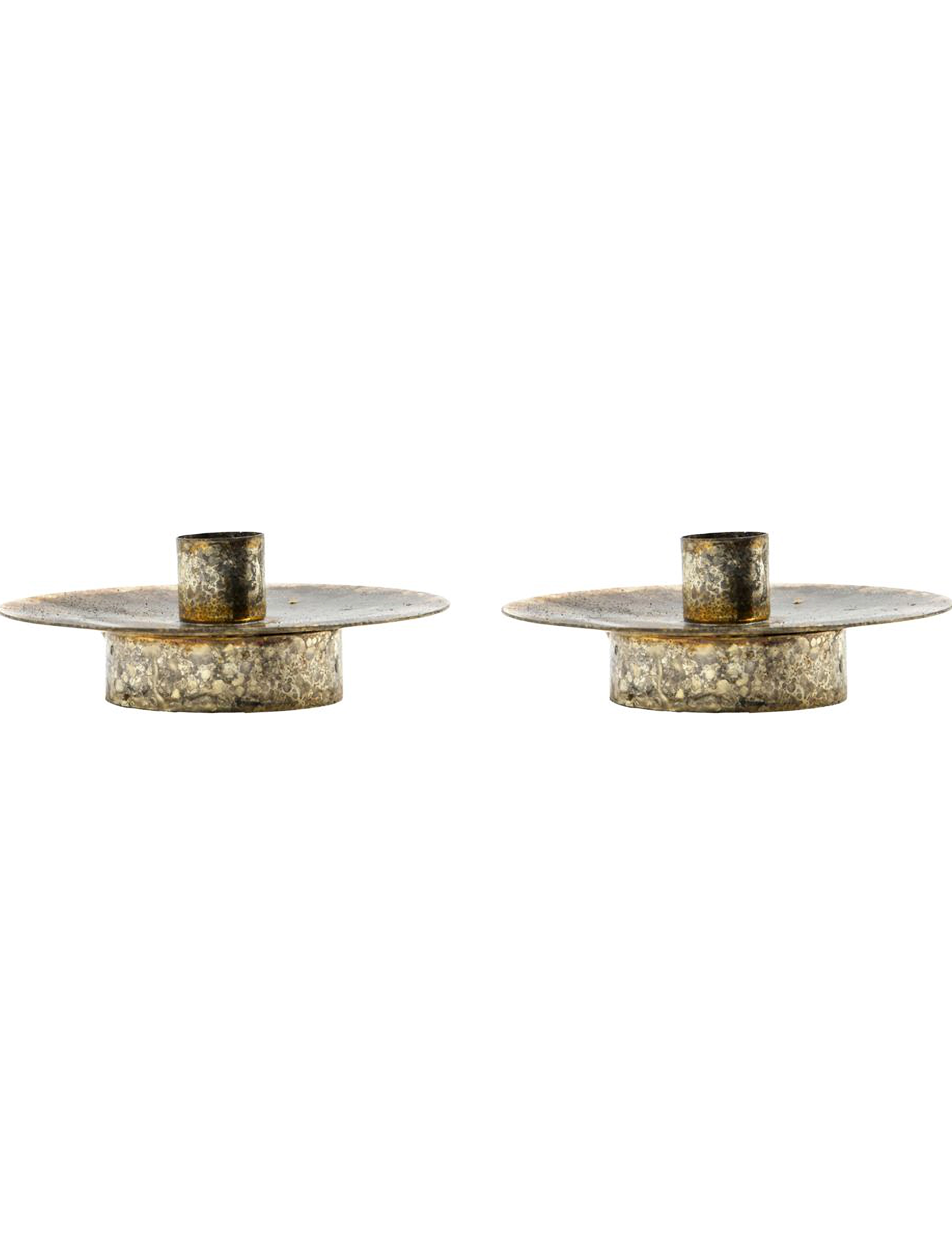 house doctor - Candle holder, HDSimb, Antique metallic - antique metallic - 3