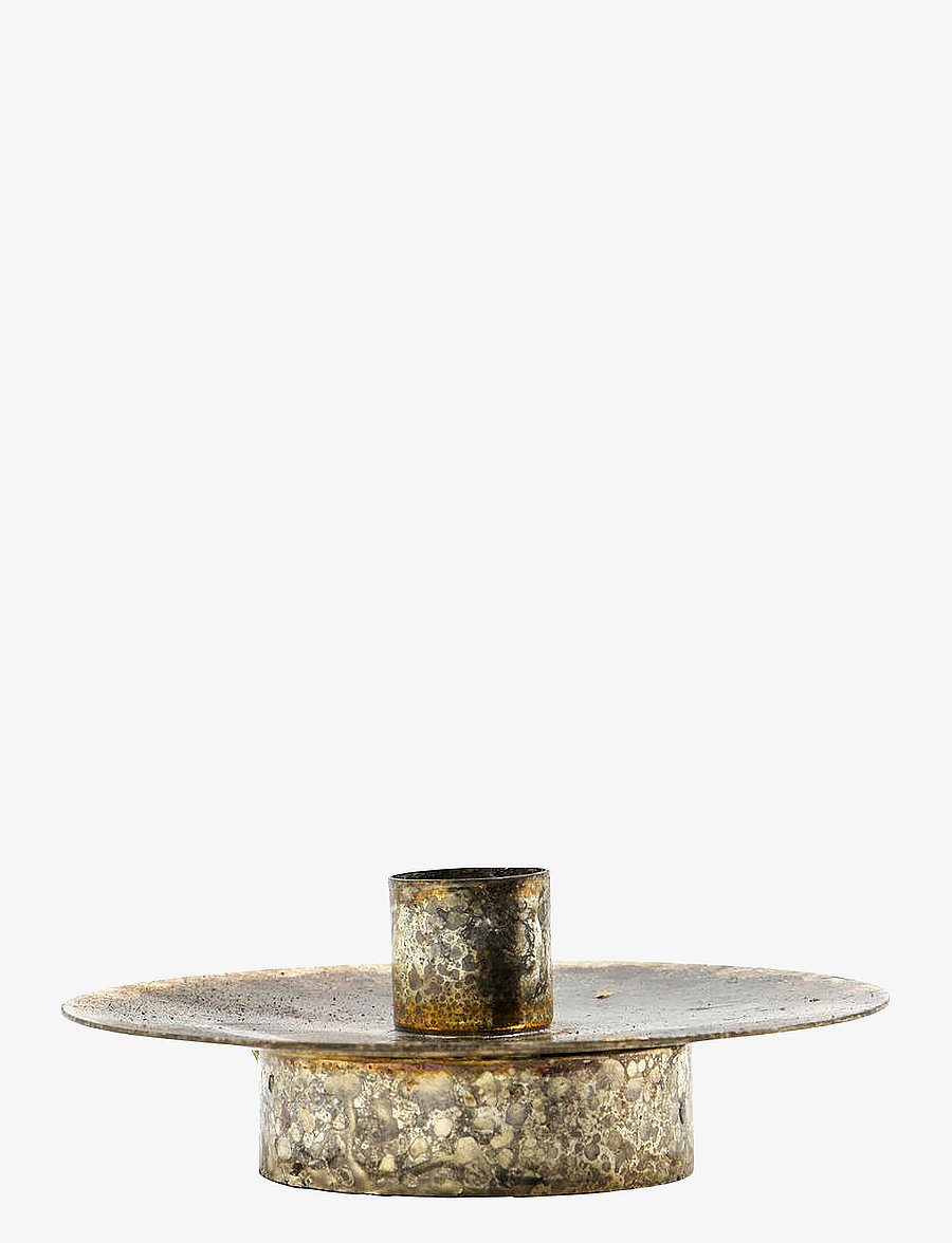 house doctor - Candle holder, HDSimb, Antique metallic - antique metallic - 1