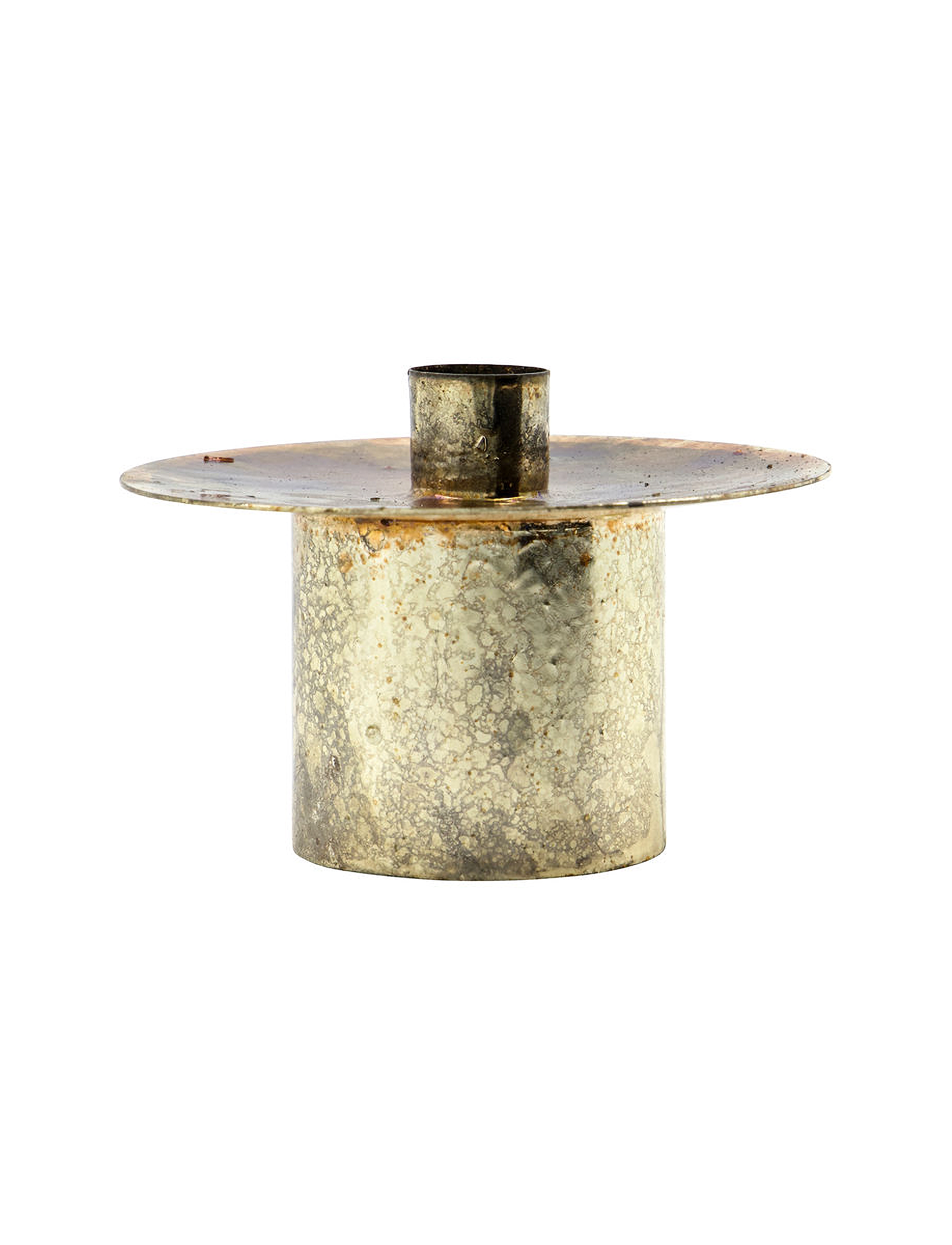 house doctor - Candle holder, HDSimb, Antique metallic - antique metallic - 5