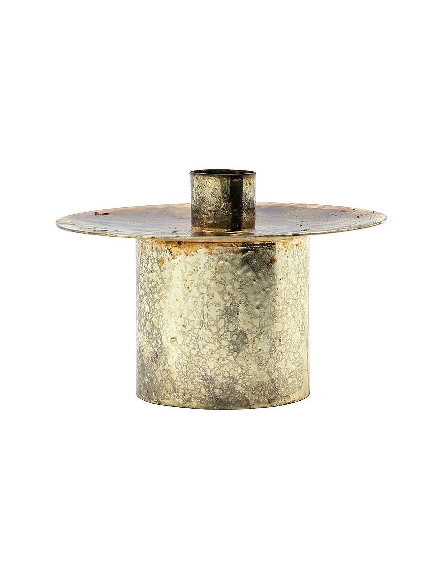 house doctor - Candle holder, HDSimb, Antique metallic - antique metallic - 5
