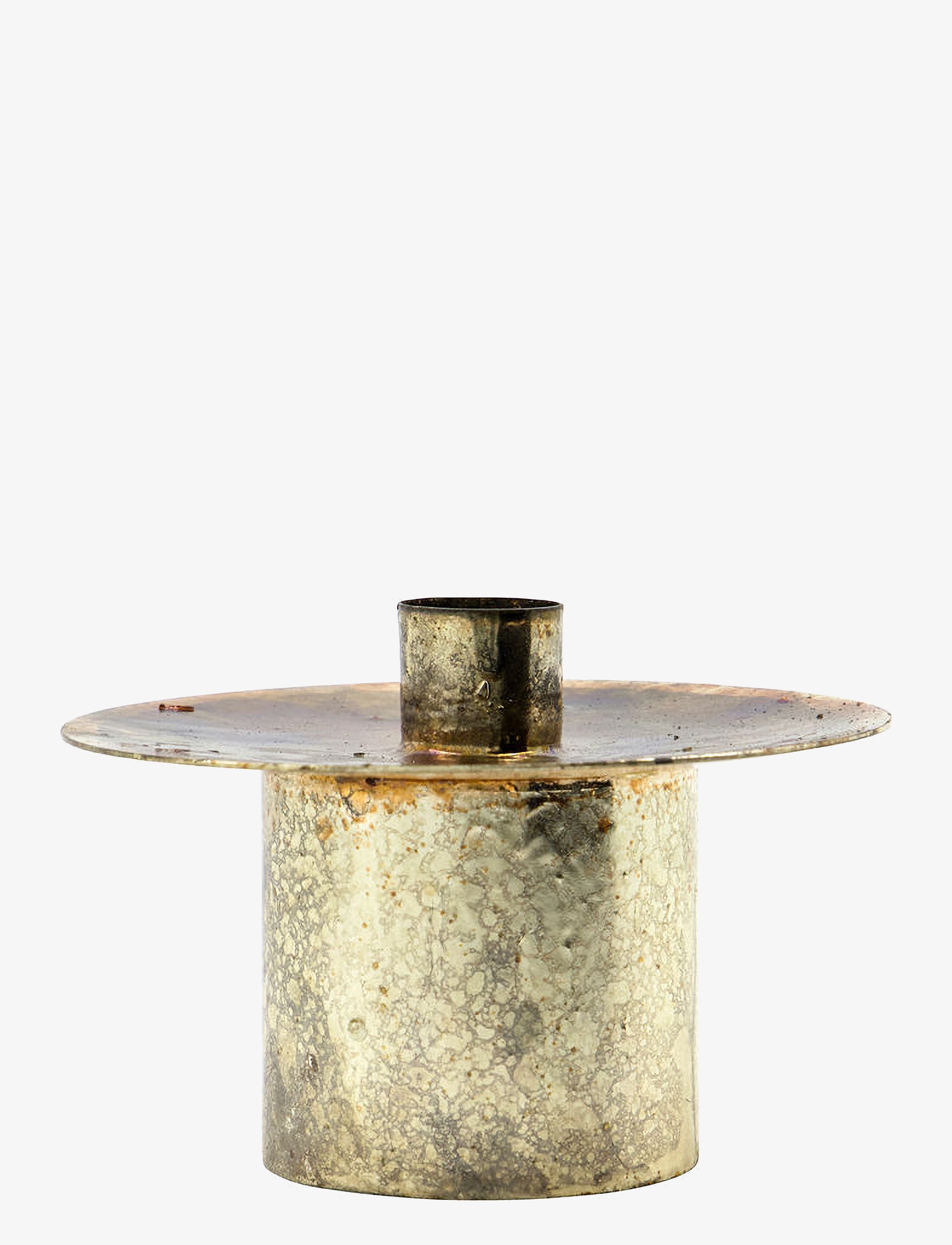 house doctor - Candle holder, HDSimb, Antique metallic - antique metallic - 1