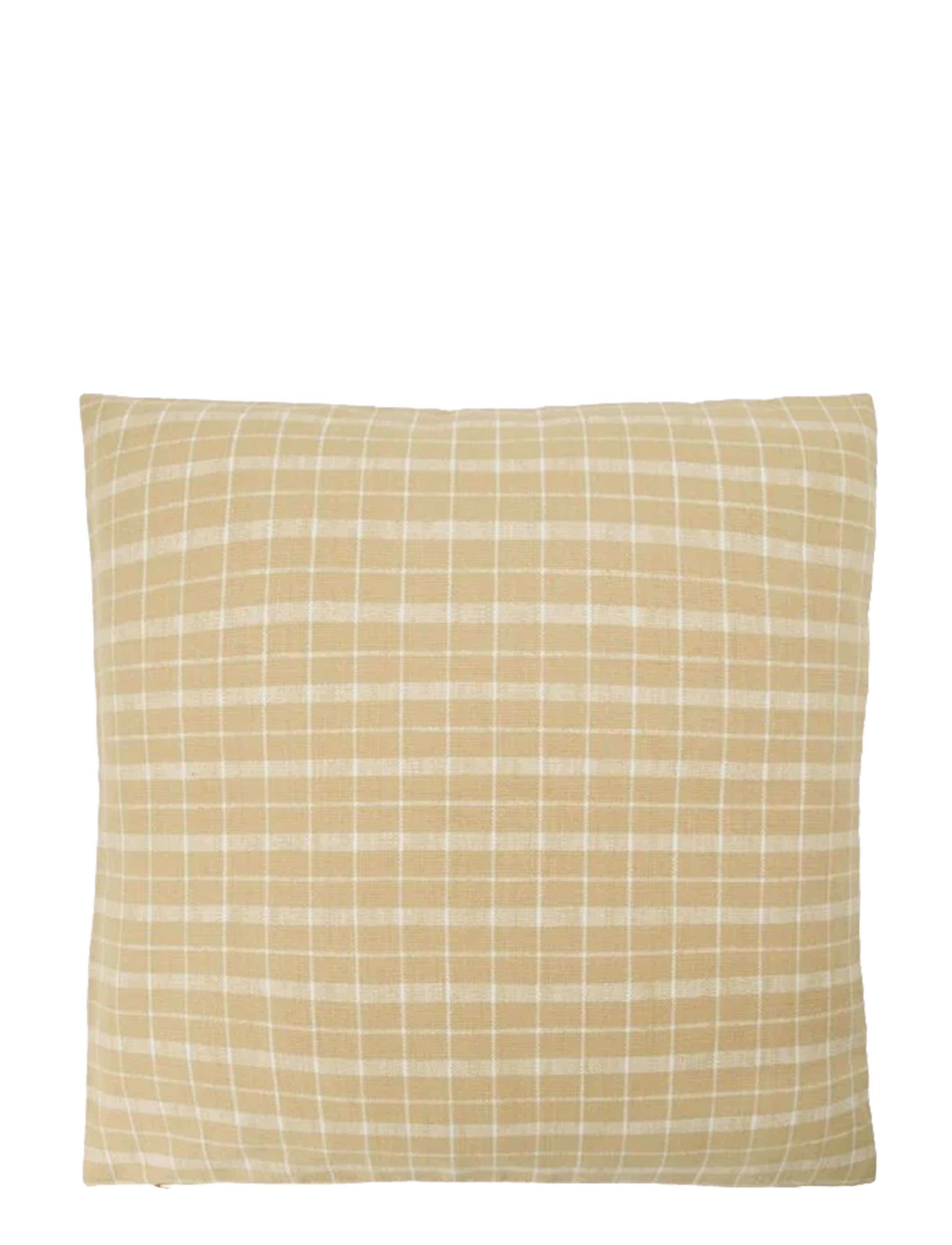 house doctor Cushion cover, HDThame, Sand - Tekid ja padjad - SAND CHECK / yellow