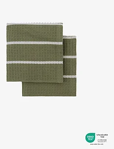 Dish cloth, HDRena, Olive green, house doctor