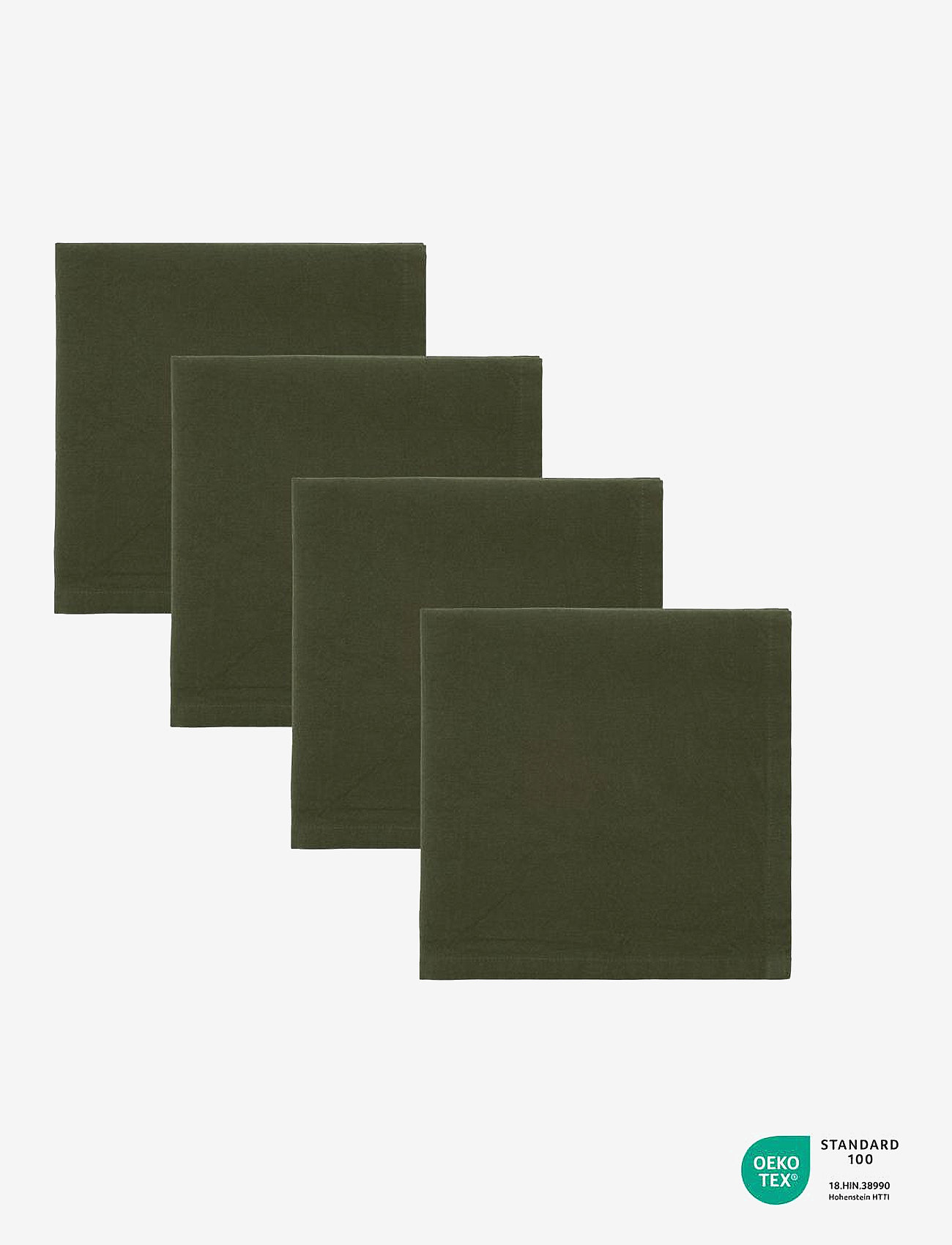 house doctor - Servietter, HDReal, Mørkegrøn - dark green - 0