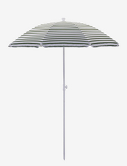 Beach/Garden umbrella, Oktogon, Green/White - GREEN/WHITE