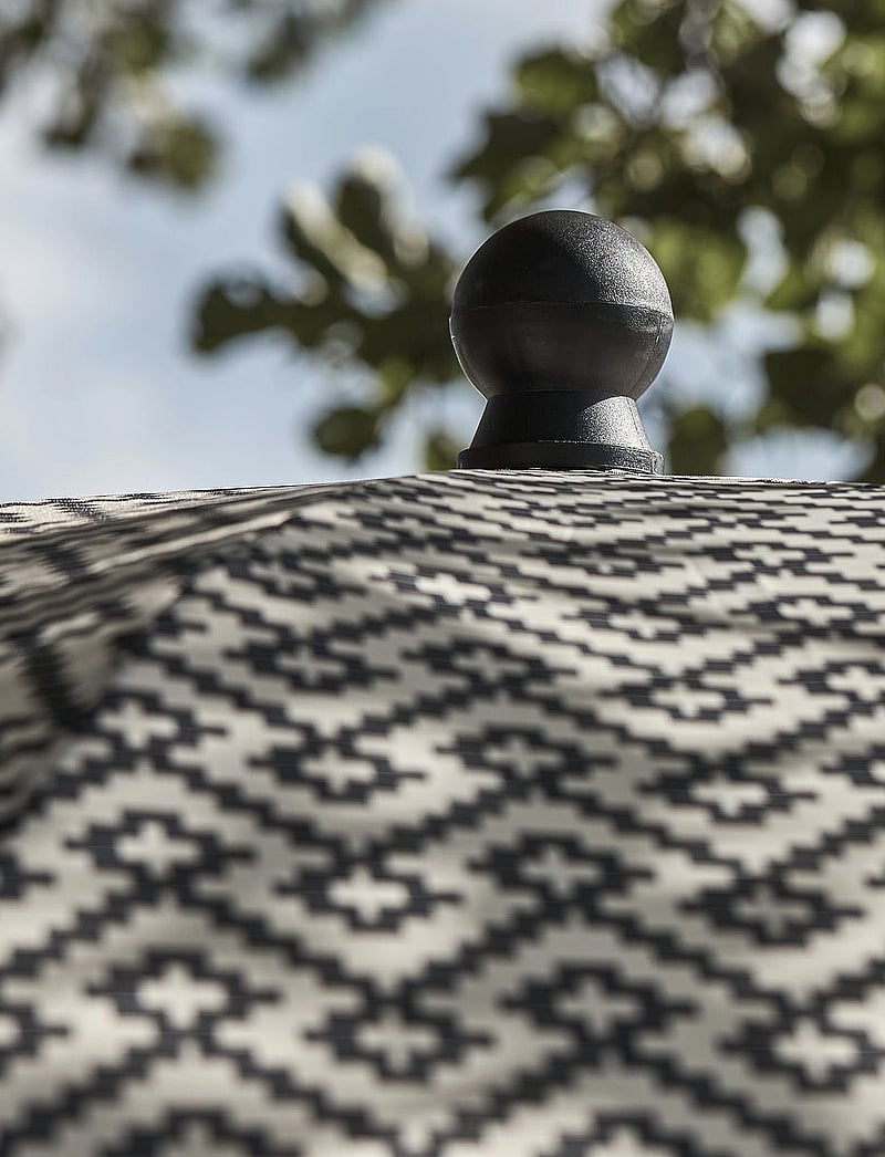 house doctor - Beach/Garden umbrella, HDPort - home - black/sand - 2