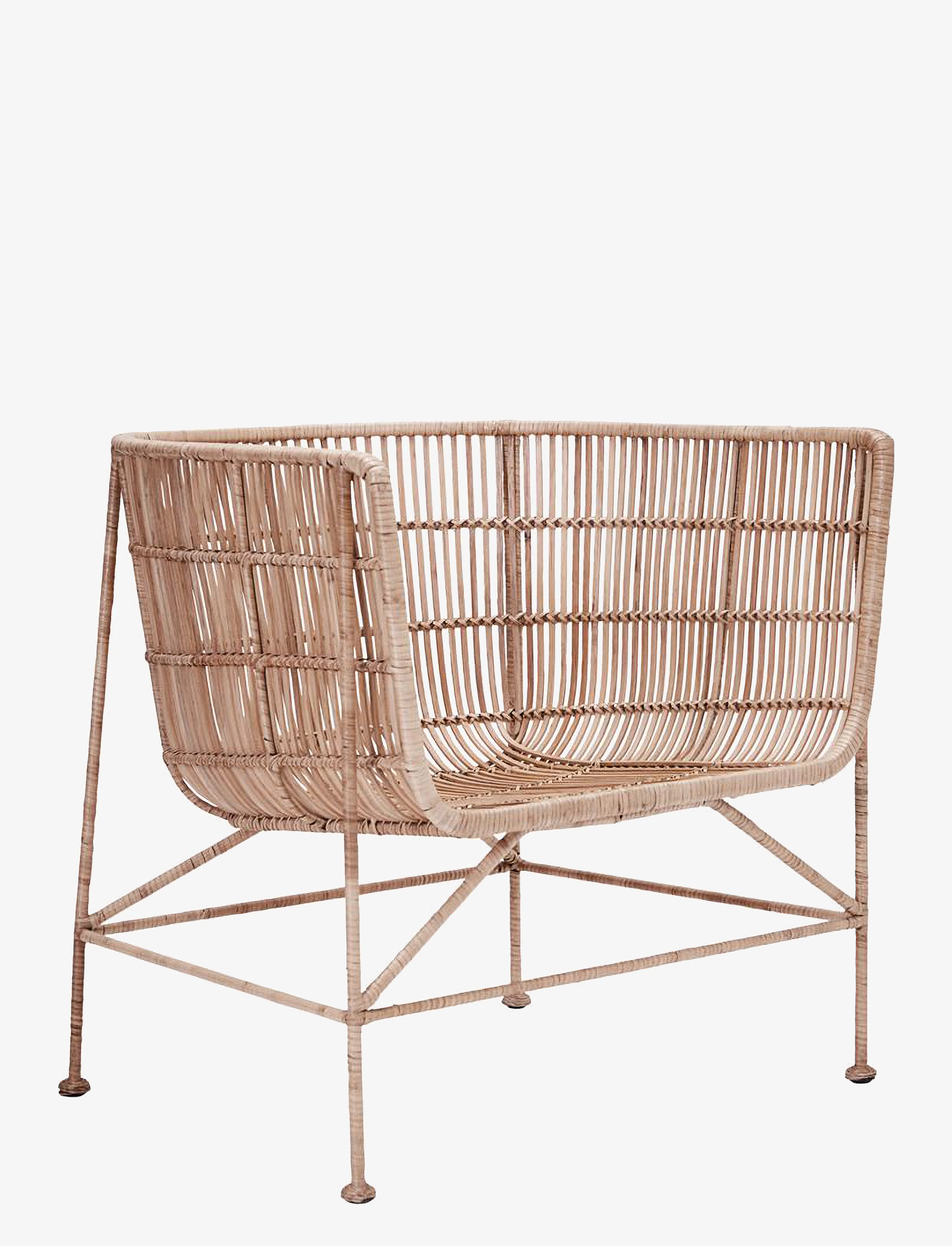 house doctor Chair, Hdcuun, Nature, Stol, Brun, Str: 65.5X70X70
