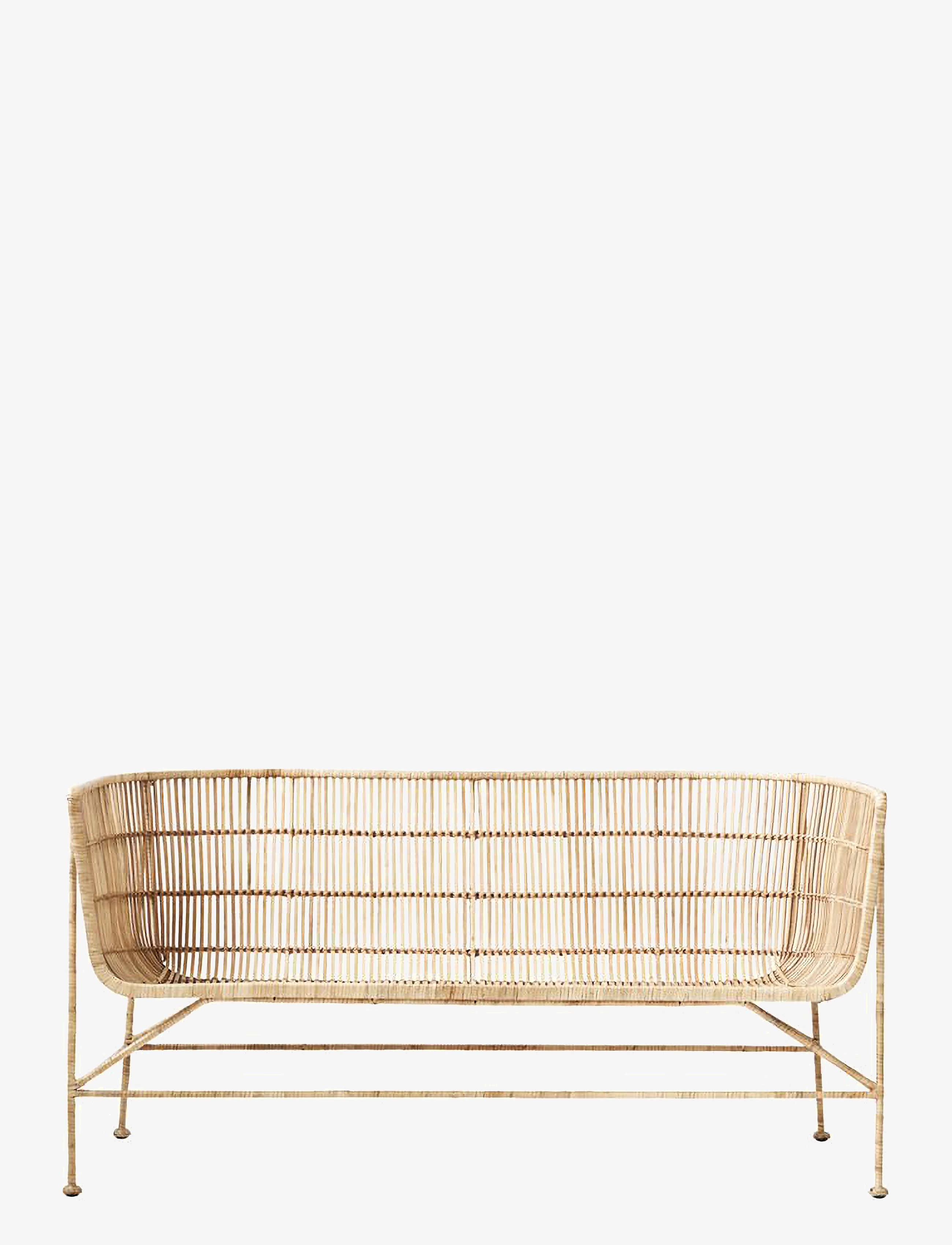 house doctor Sofa, Hdcuun, Nature, Lænestol, Brun, Str: 140X65.5X70