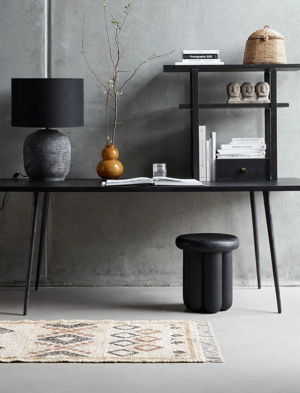 house doctor - Rug, Kesh, Beige - puuvillased vaibad & kaltsuvaip - beige - 1