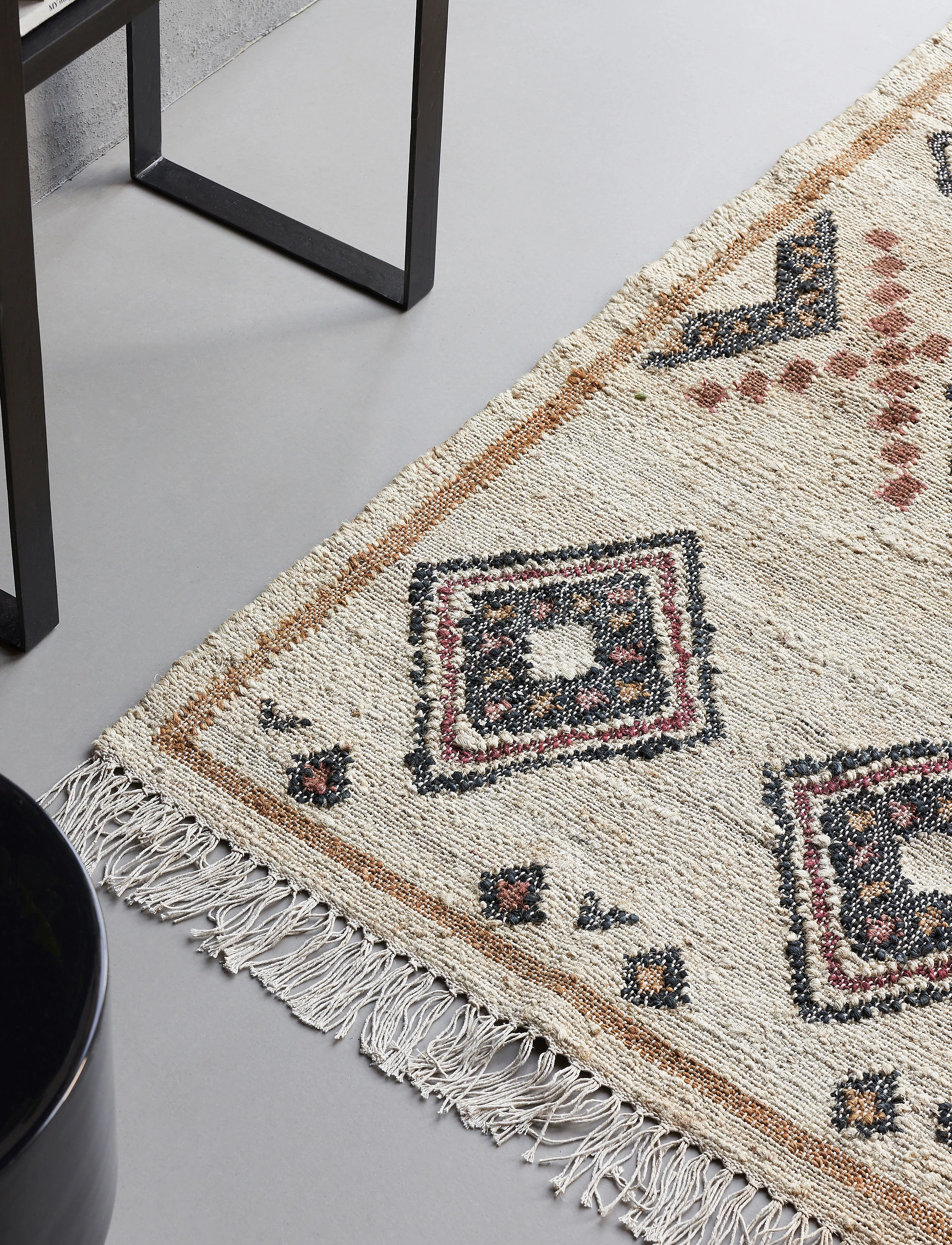 house doctor - Rug, HDKesh, Beige - beige - 4