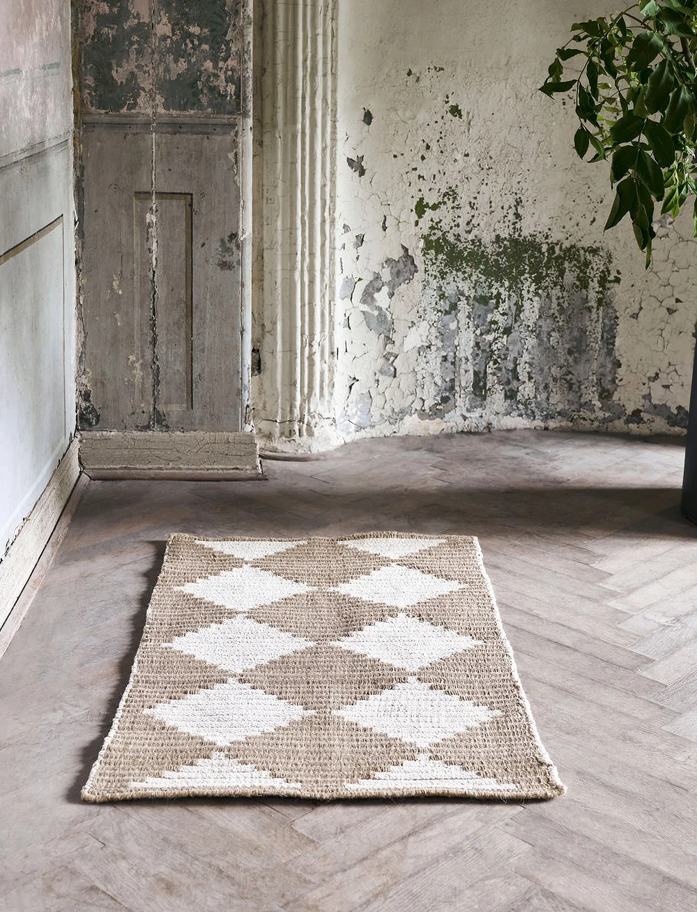 house doctor - Rug, Dry, Nature - baumwollteppiche & flickenteppich - nature - 1