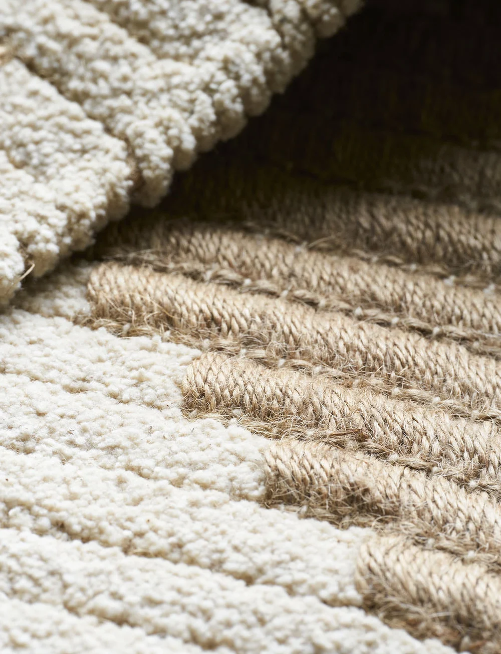 house doctor - Rug, Dry, Nature - baumwollteppiche & flickenteppich - nature - 3