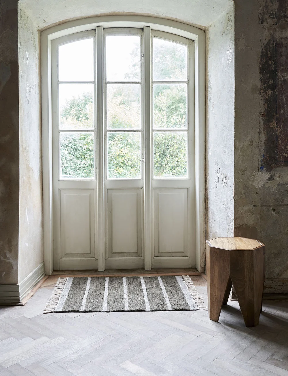 house doctor - Rug, Chen, Dark brown - baumwollteppiche & flickenteppich - dark brown - 2