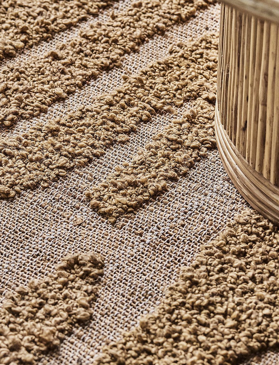 house doctor - Rug, HDGet, Brown - baumwollteppiche & flickenteppich - brown - 2